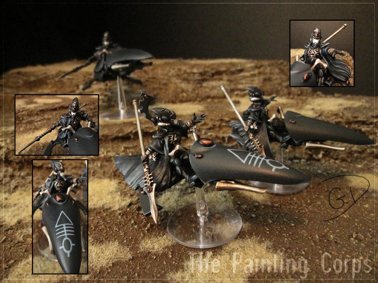 Eldar, Farseer, Jetbike, Warlock