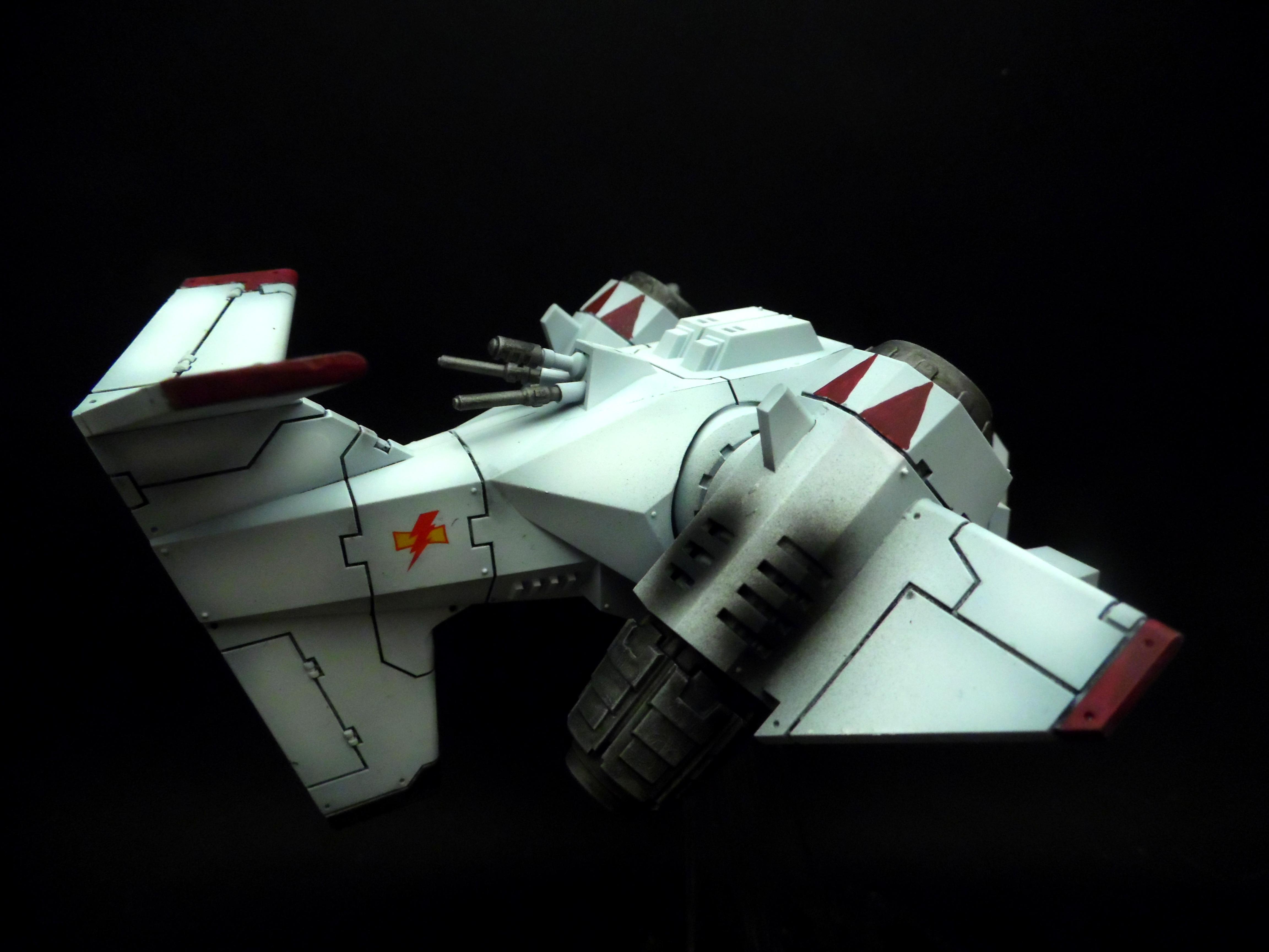 Gunship, Painting, Rusty, Rustytankpainting, Scars, Stormtalon, Tank, Warhammer 40,000, Warhammer Fantasy, White