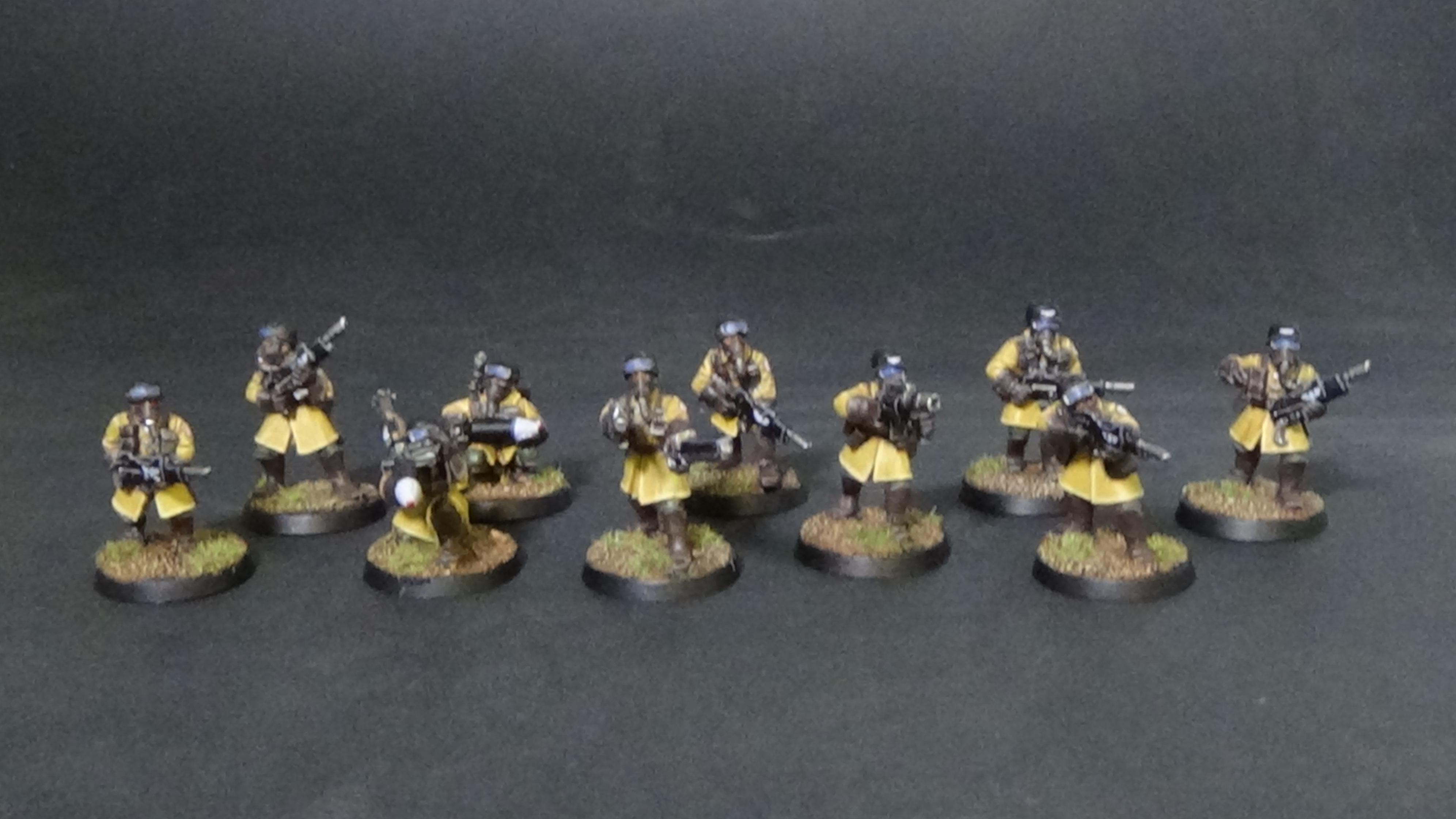 1st Guard Steel leg. squad 1