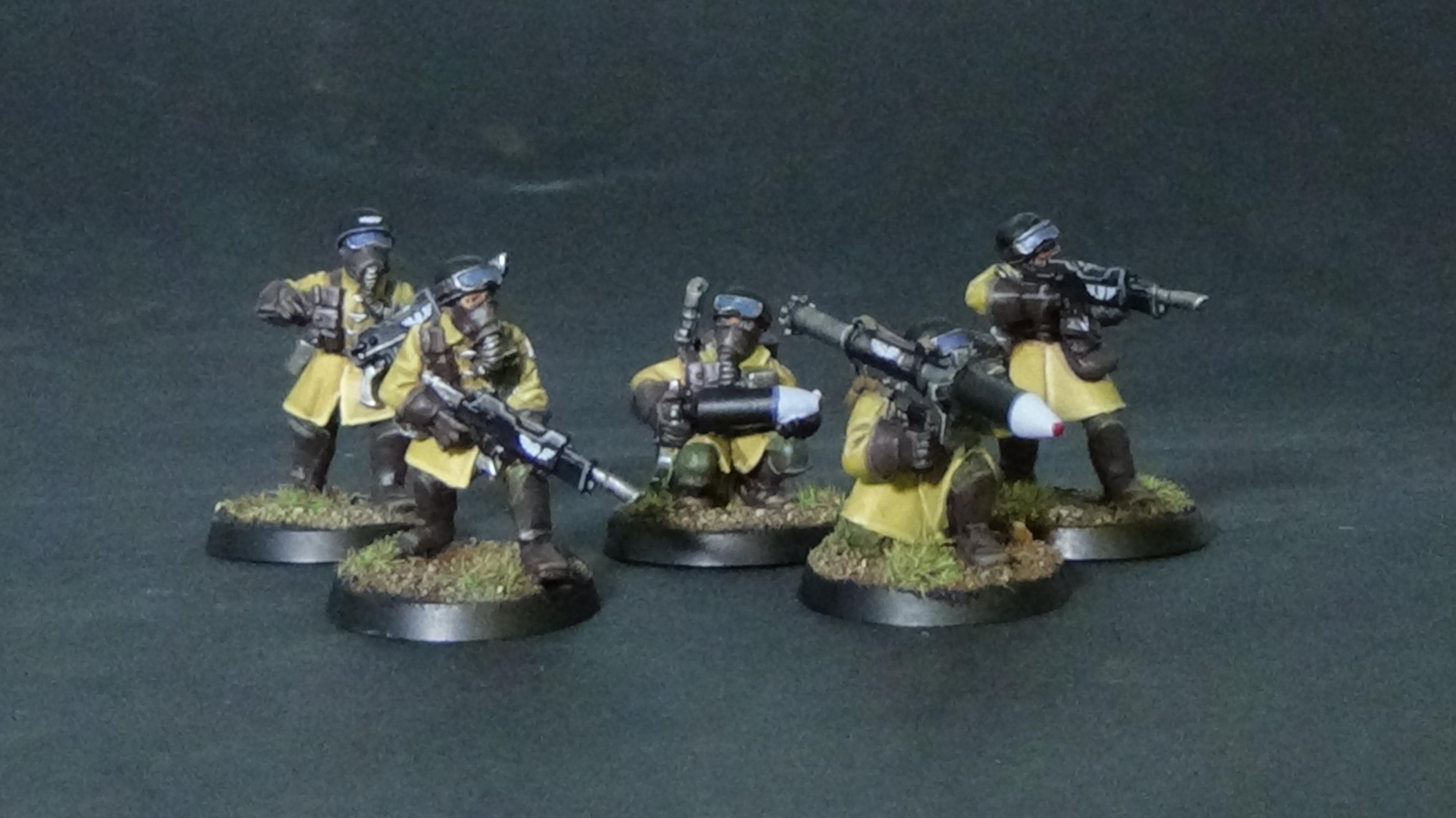 1st Guard Steel leg. squad 3