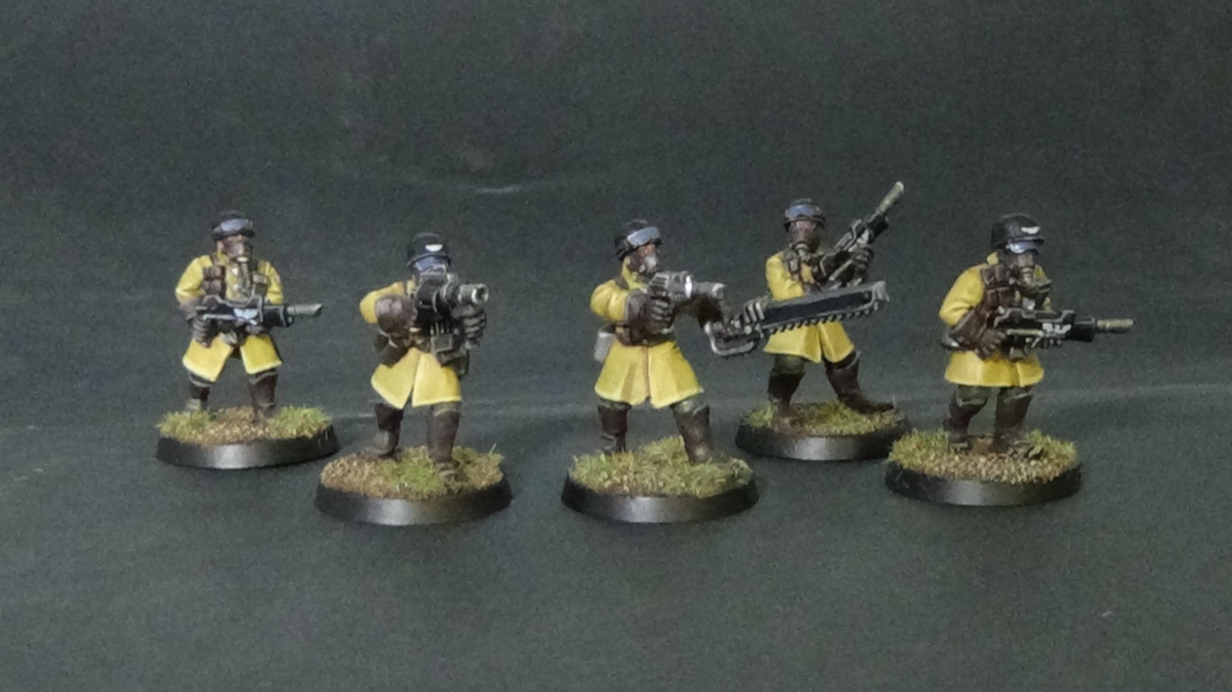 1st Guard Steel leg. squad 4