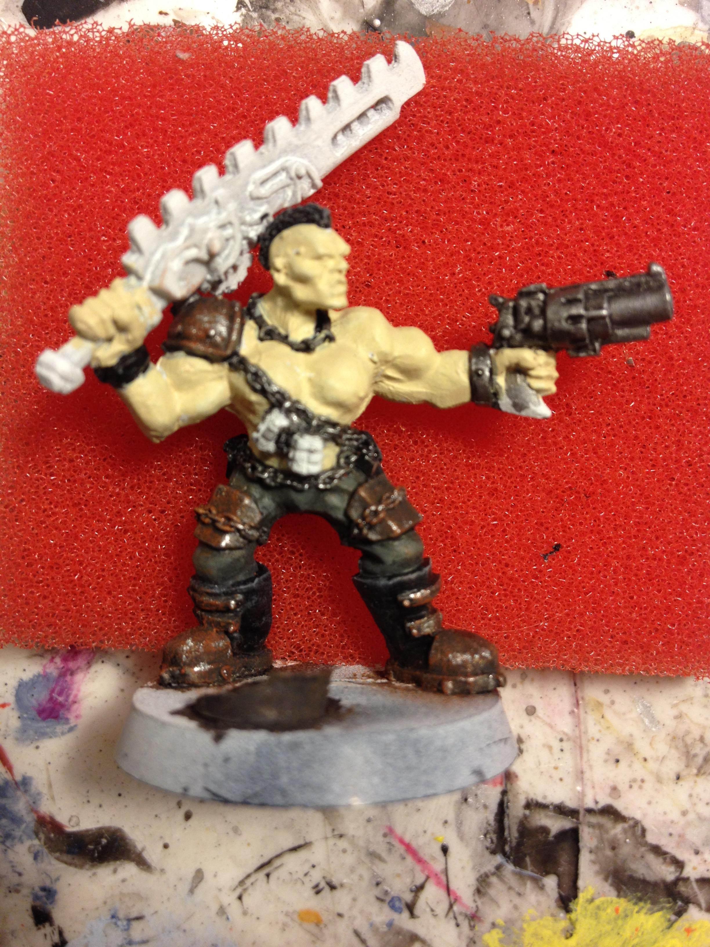 Goliath, Necromunda, Goliath ganger WIP