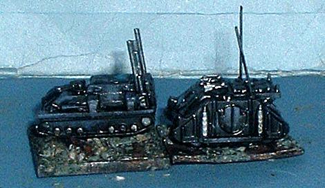 6mm, Epic, Imperium, Command Vehicles 21st Company 232nd Hrin