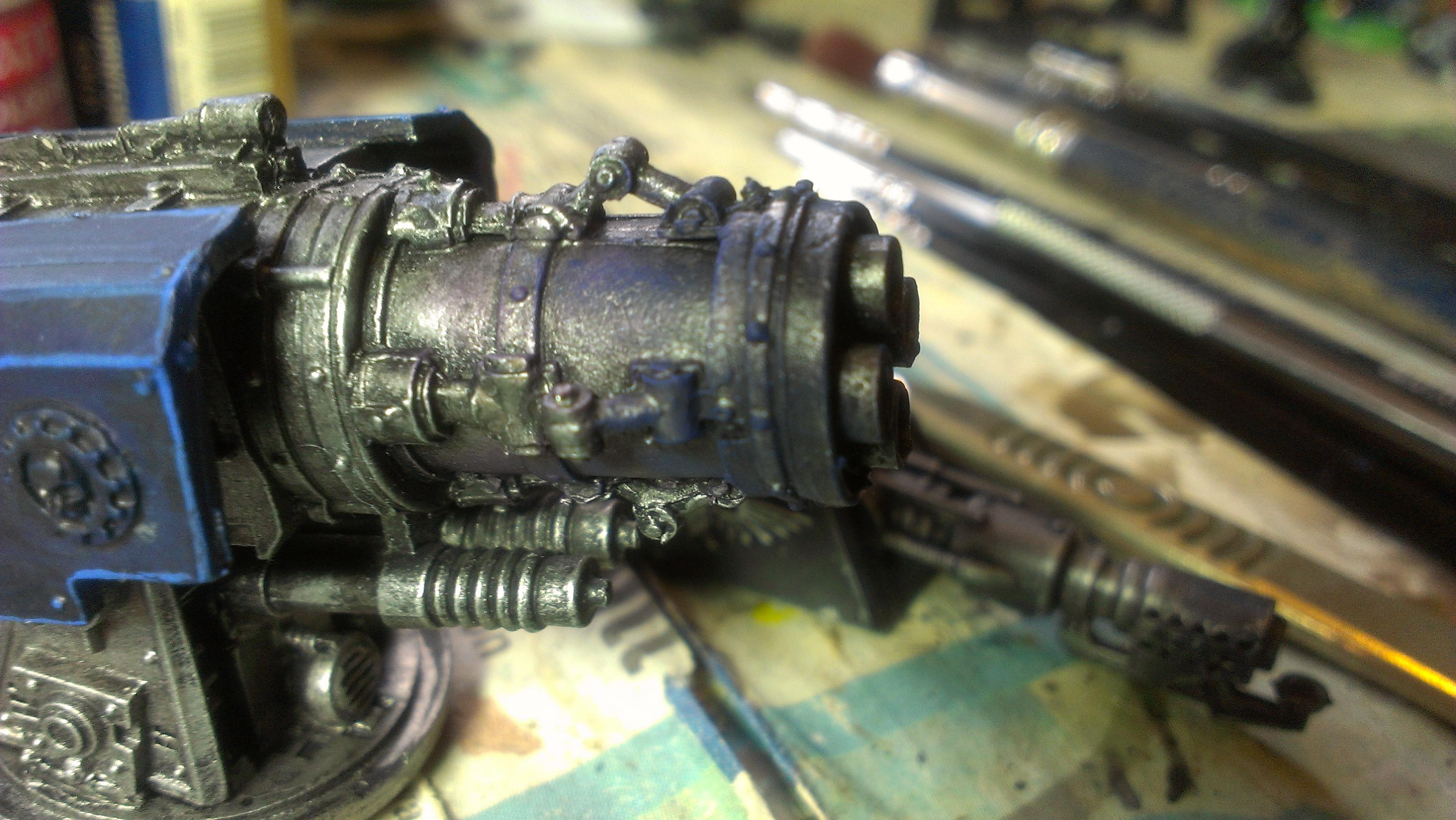 Space Marines, Thunderfire, Ultramarines, Work In Progress