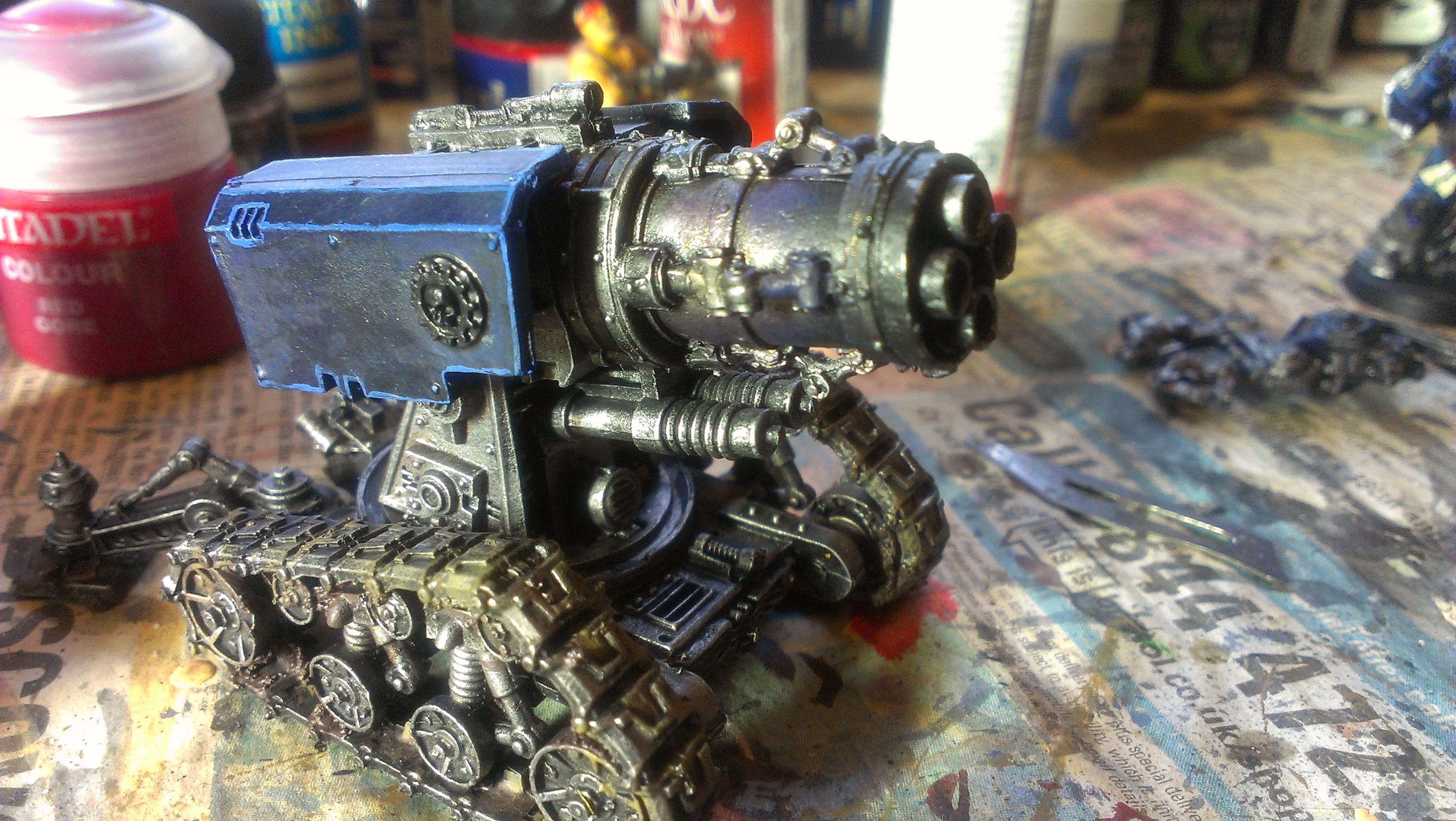 Space Marines, Thunderfire, Ultramarines, Work In Progress