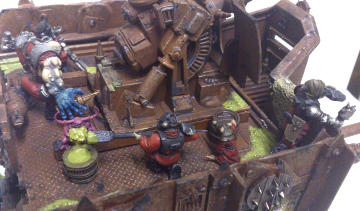 bucket of slime for swabbing the demolisher barrel and appeasing the machine spirit!