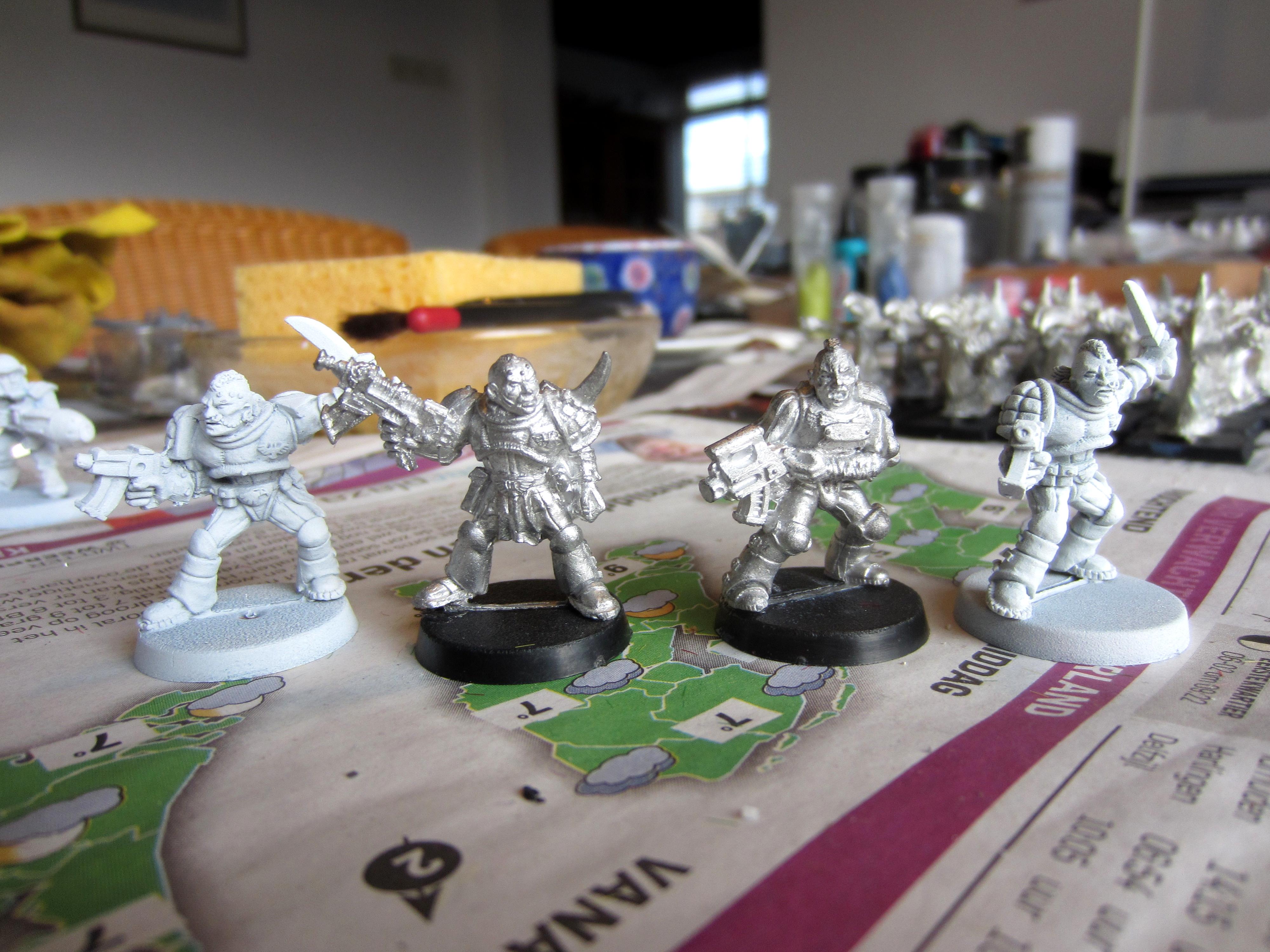 Henchmen, Inquisition, Plasma, Warrior Acolytes, Work In Progress