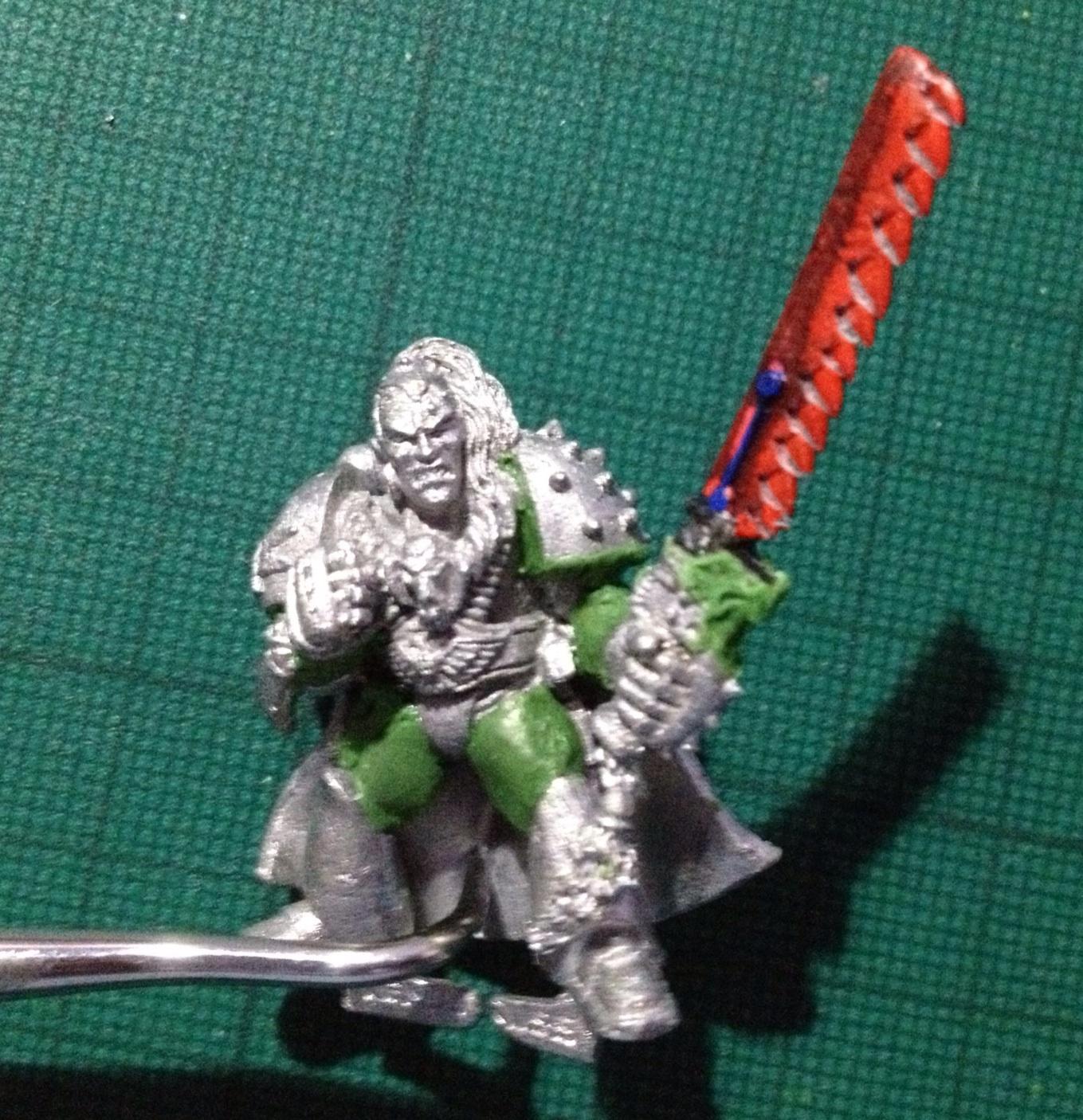 Final pose before paint