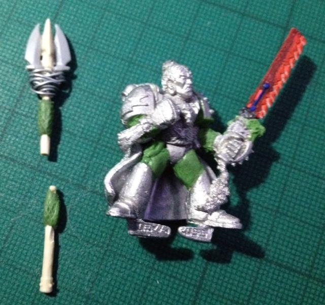 Created the Spear of Russ (always loved the SoR fluff) from bits I had