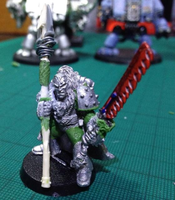 Final pose before paint