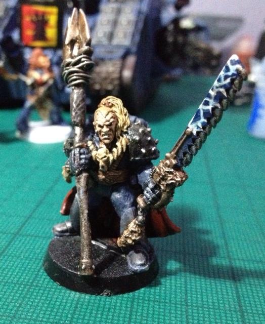 I like my SW to be darker with 13th company shoulder pads. Created a 'cracked ice' frost blade effect