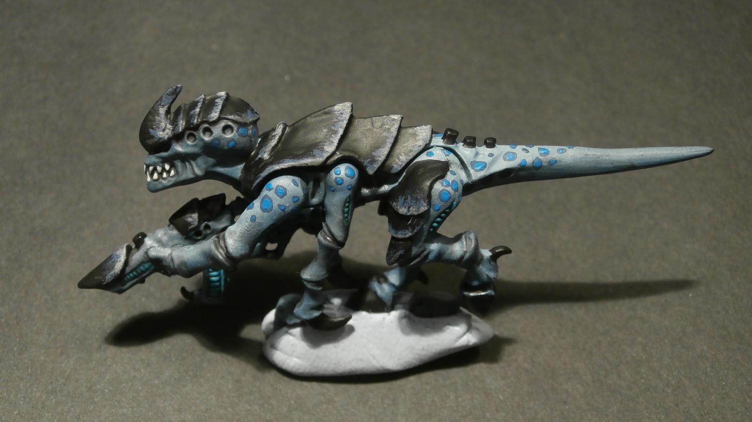 Will need to rehighlight the vent areas (painted with Temple Guard Blue)