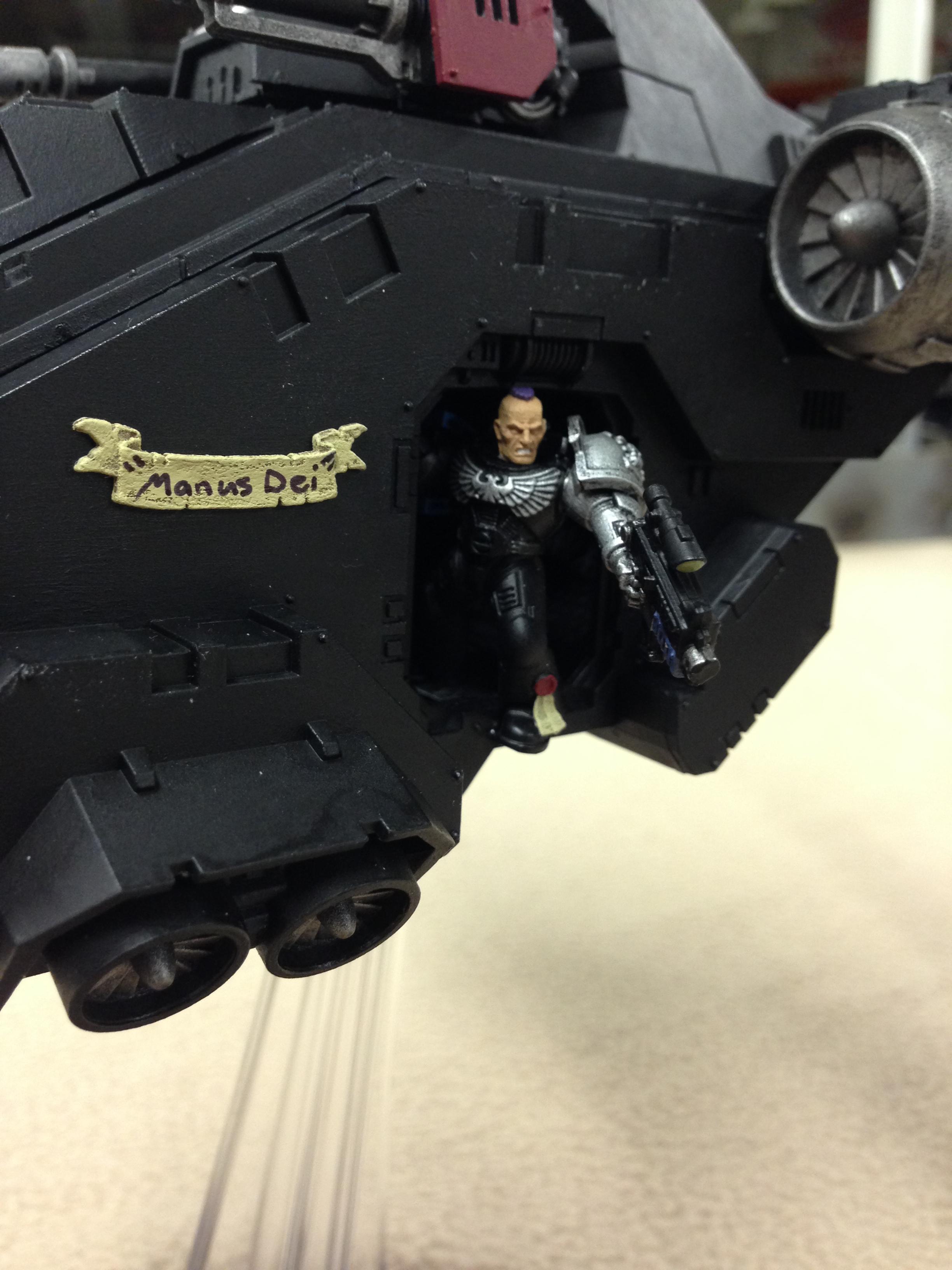 Deathwatch, Flyer, Space Marines, Stormraven