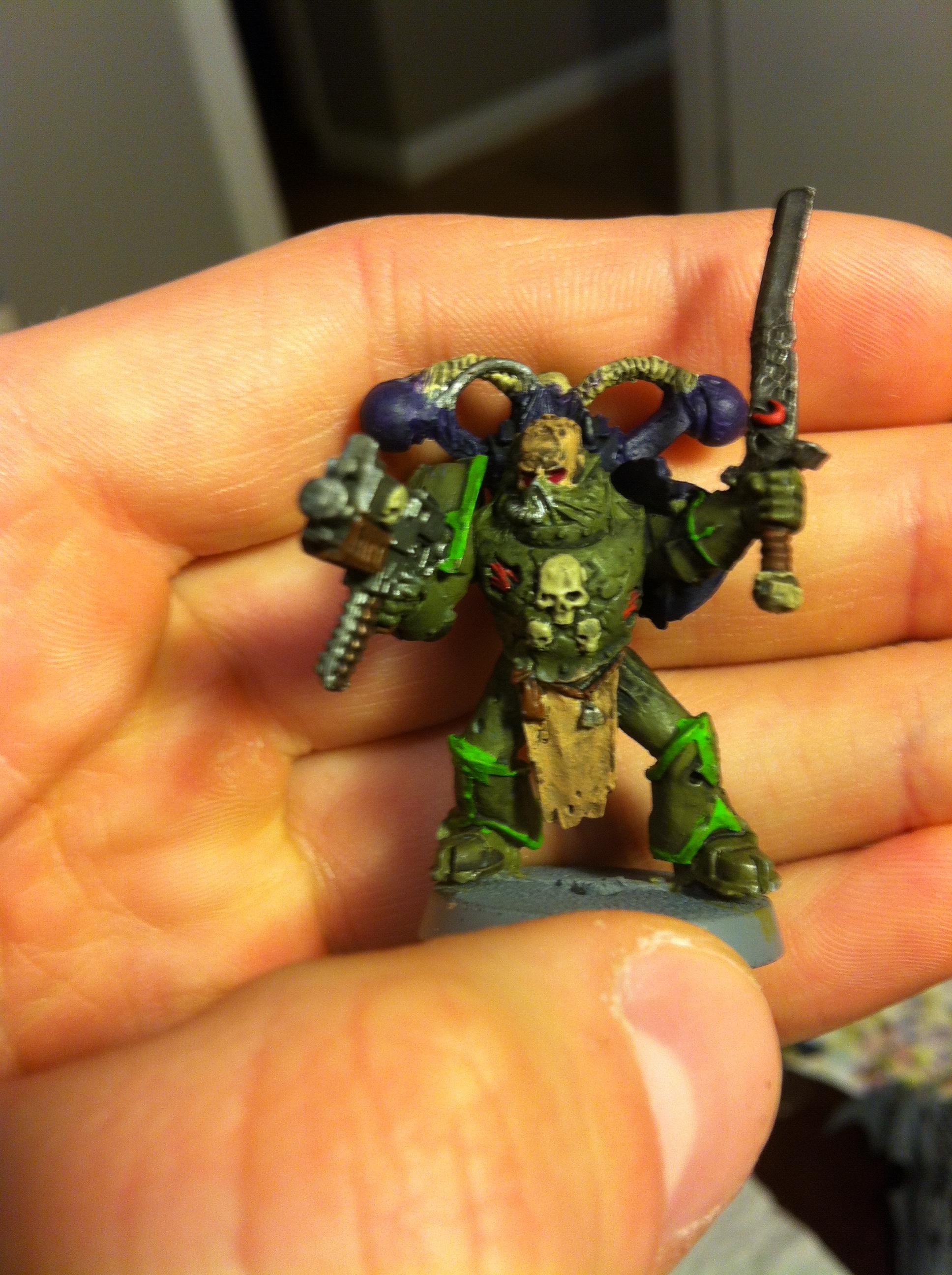 Armor, Bolter, Chaos, Chaos Space Marines, Nurgle, Plague, Plague Marines, Space, Space Marines, Sword