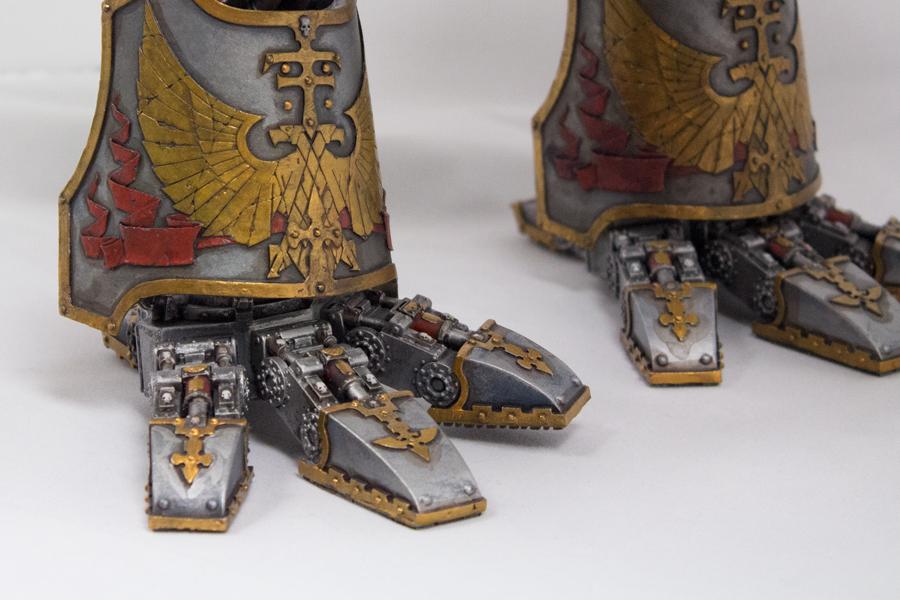 Grey Knights, Inquisition, Pro Painted, Titan, Warhammer 40,000, Warhammer Fantasy, Warhound