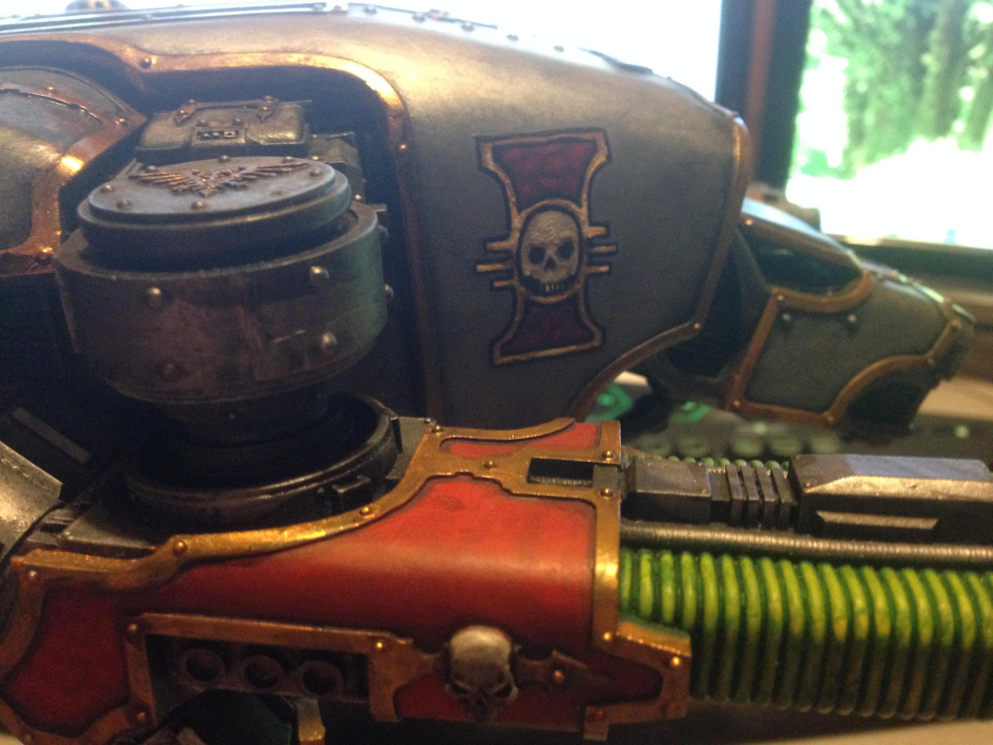 Grey Knights, Inquisition, Pro Painted, Titan, Warhammer 40,000, Warhammer Fantasy, Warhound