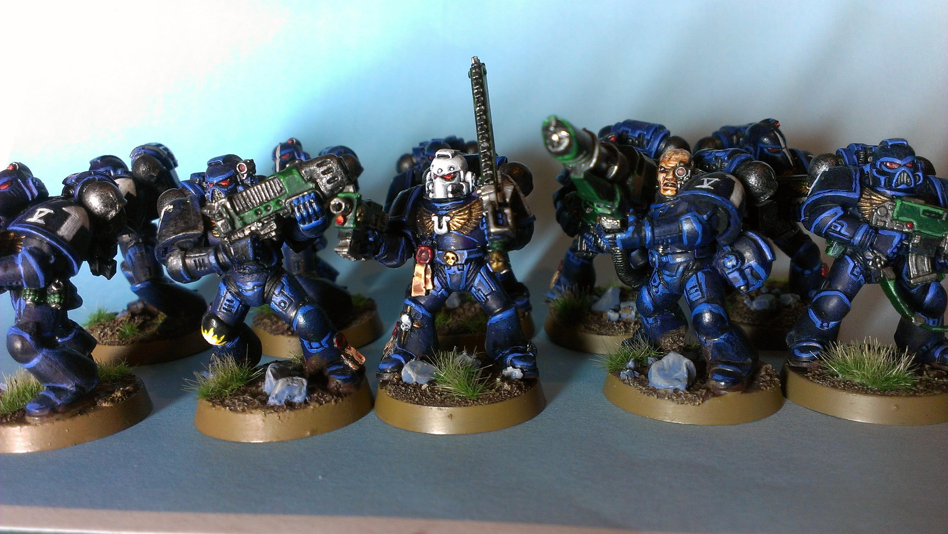 Space Marines, Ultramarines, Work In Progress