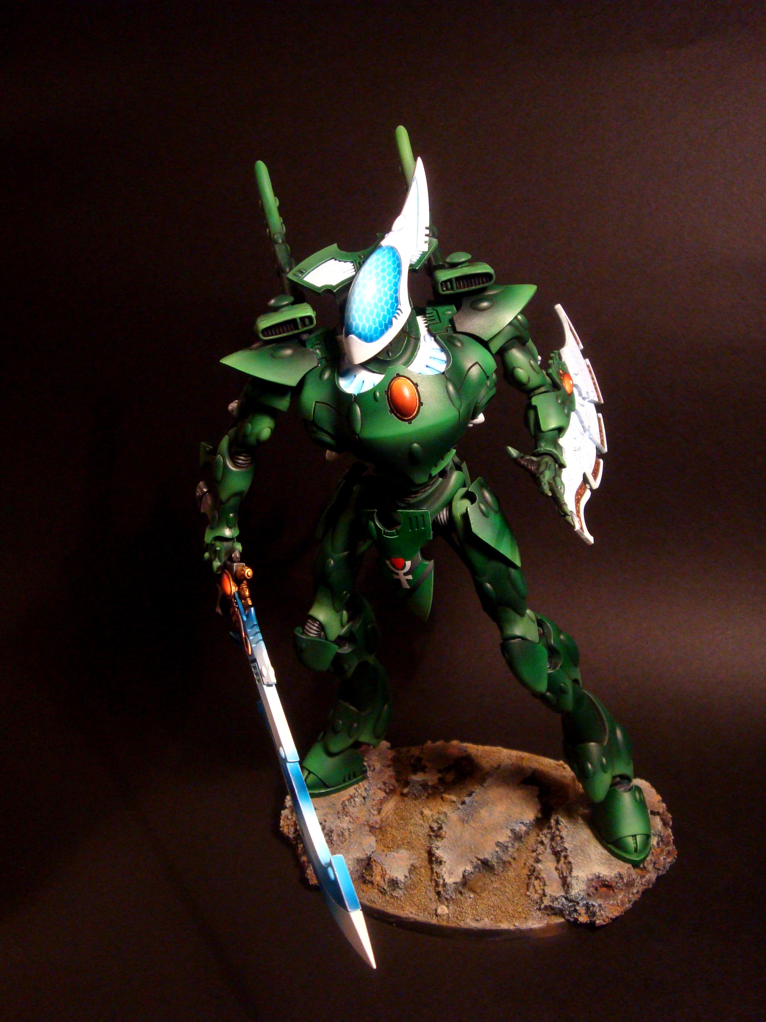 Biel Tan, Eldar, Warhammer 40,000, Wraithknight - Eldar Wraithknight ...