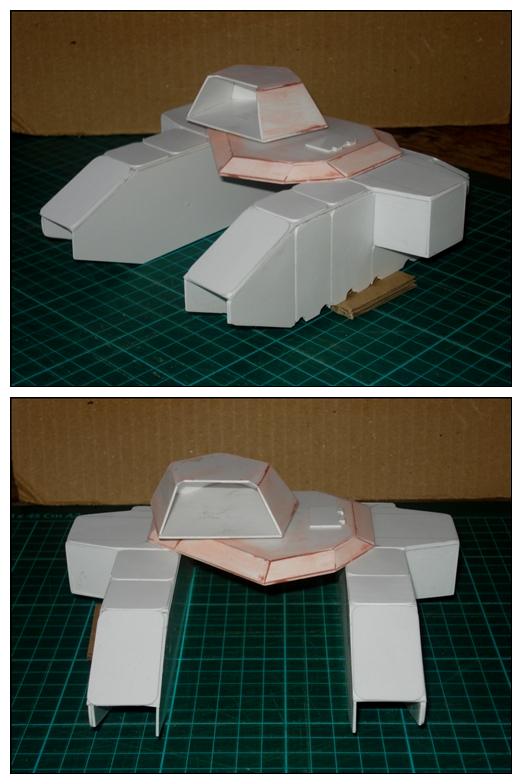 Imperial Guard, Scratch Building, Super-heavy, Tank, Work In Progress