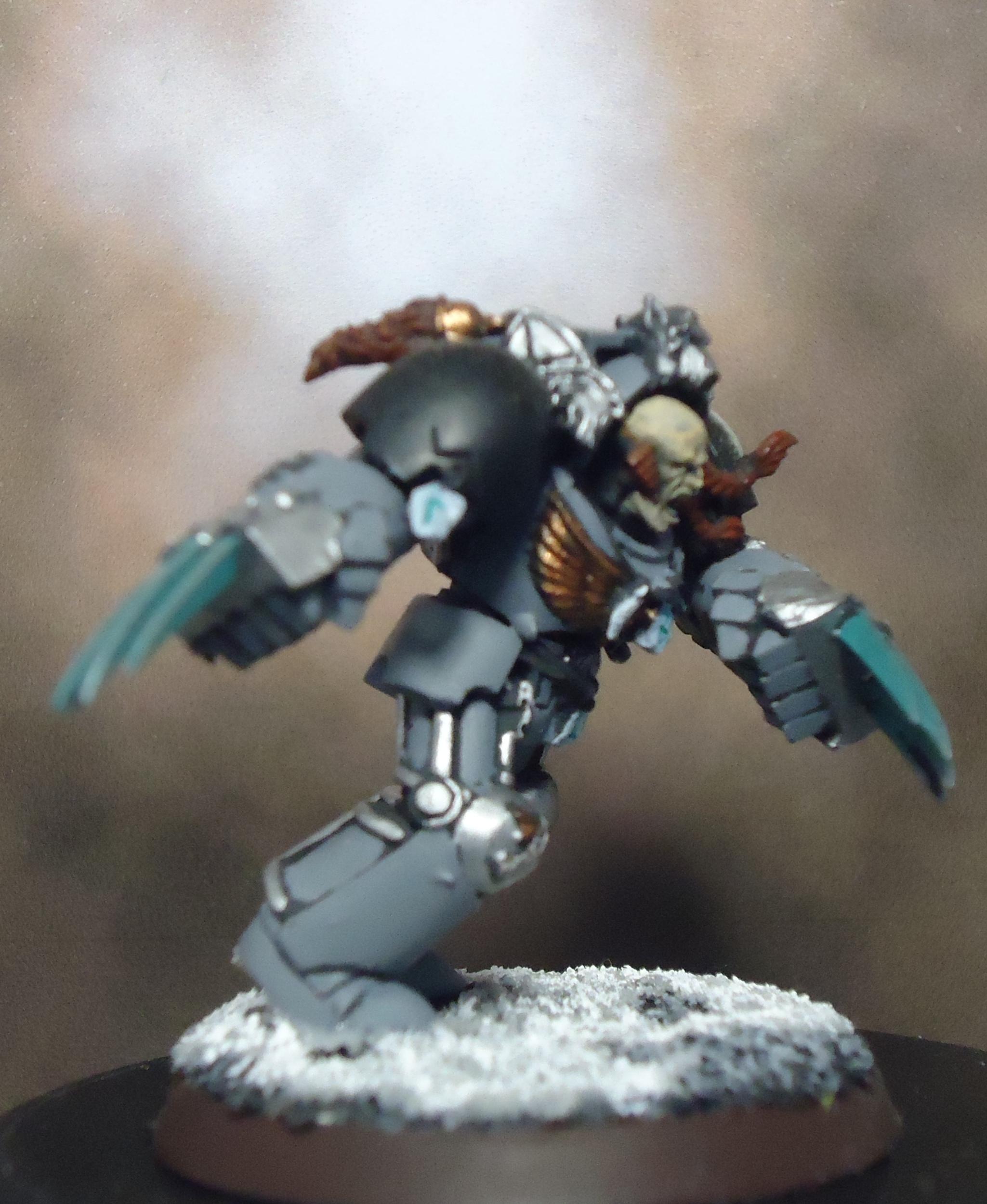 Space Marines, Space Wolves, Terminator Armor, Wolf Claws, Wolf Guard