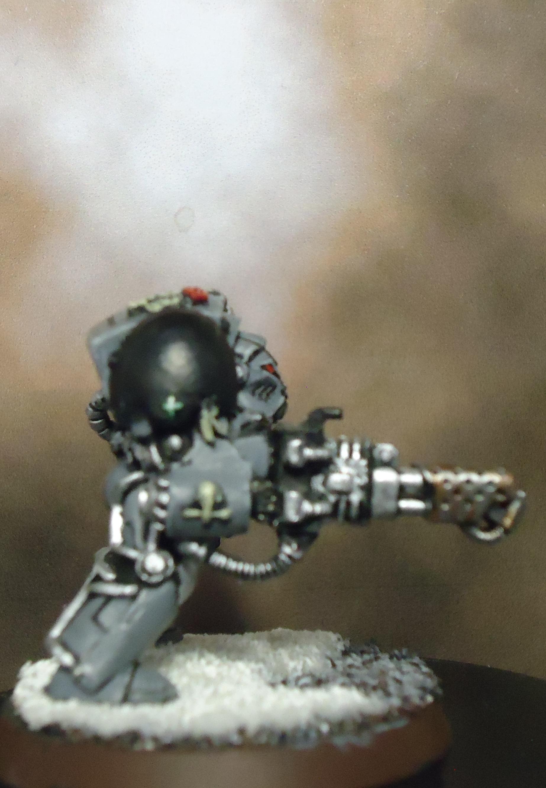 Heavy Flamer, Space Marines, Space Wolves, Terminator Armor, Wolf Guard