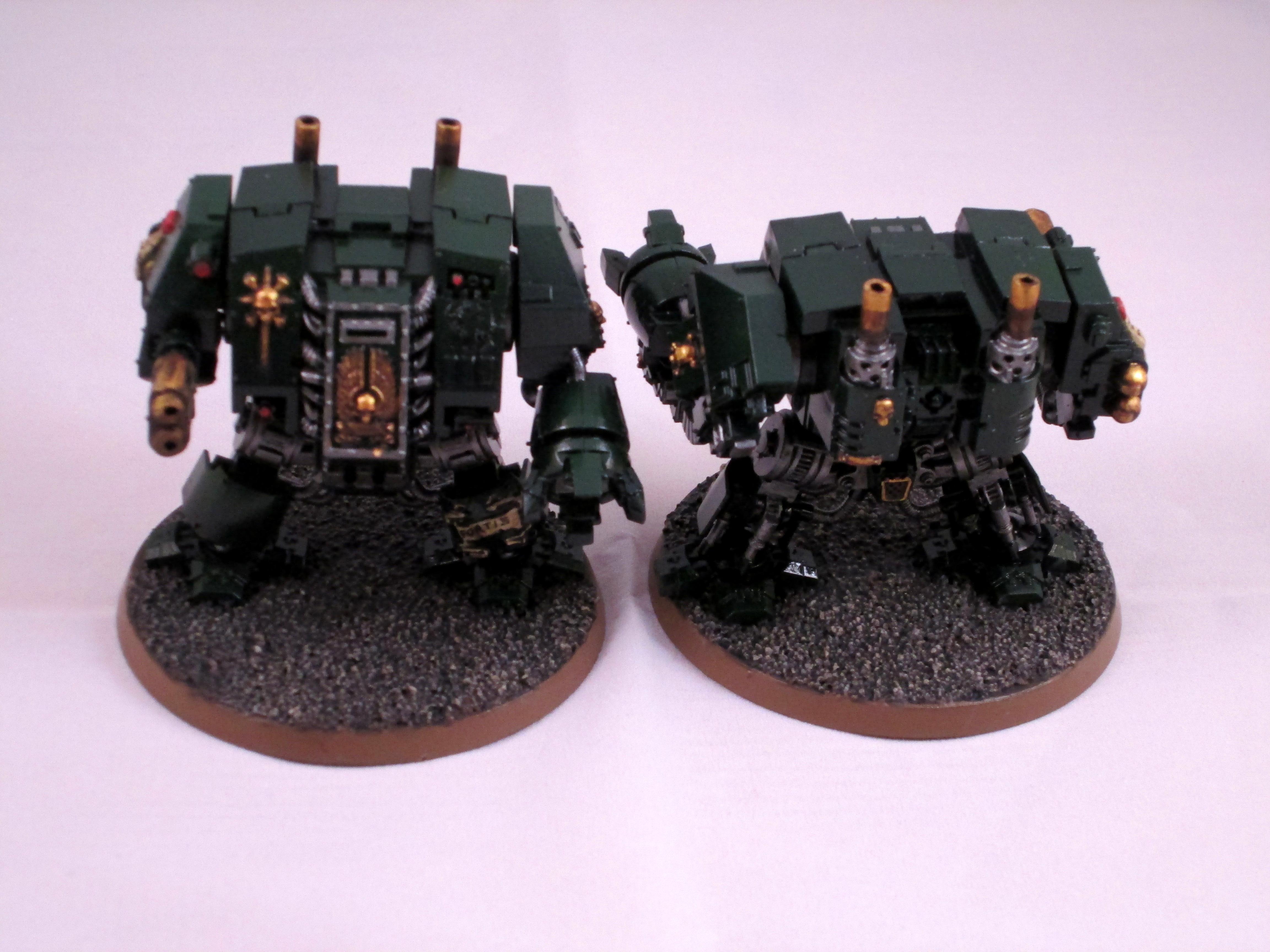 Dark Angels, Dreadnought, Space Marines, Tactical Squad