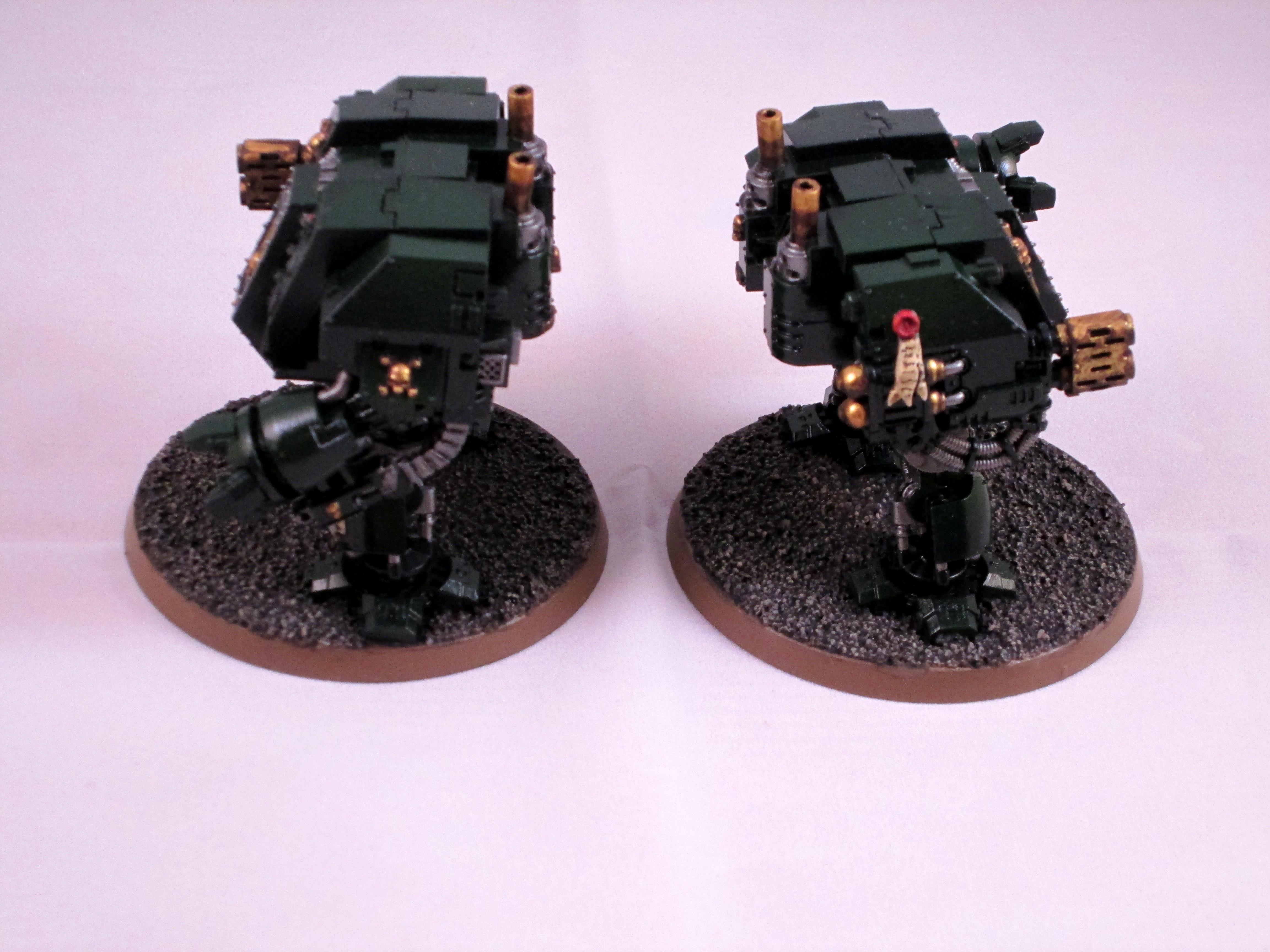 Dark Angels, Dreadnought, Space Marines, Tactical Squad