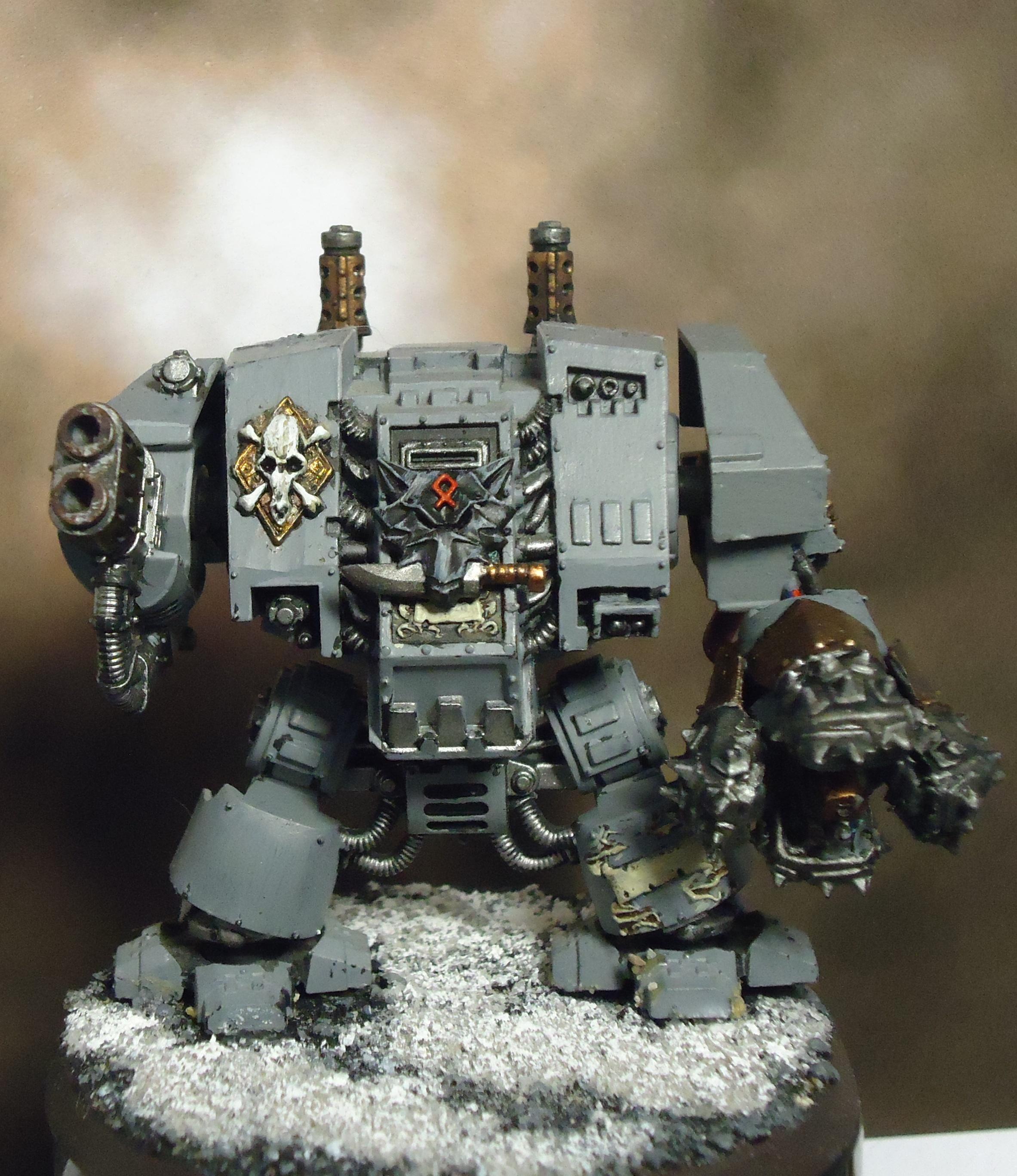 Dreadnought, Multi Melta, Space Marines, Space Wolves