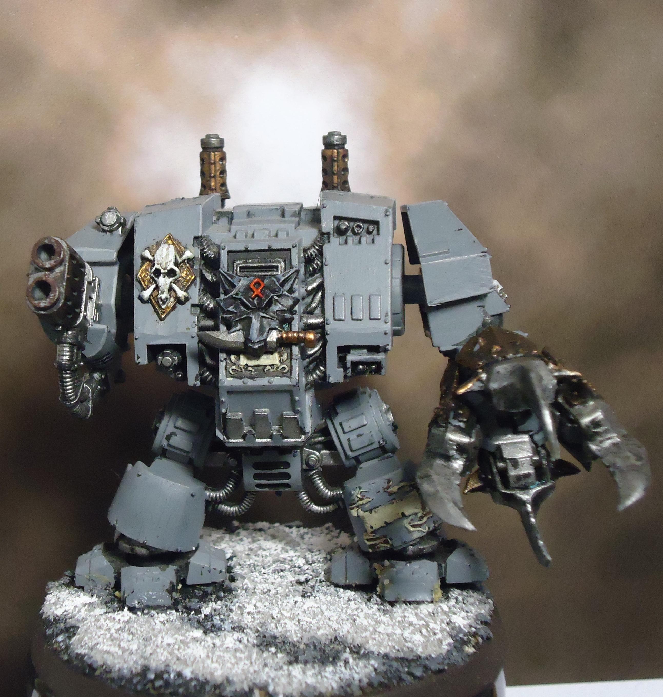 Dreadnought, Multi Melta, Space Marines, Space Wolves