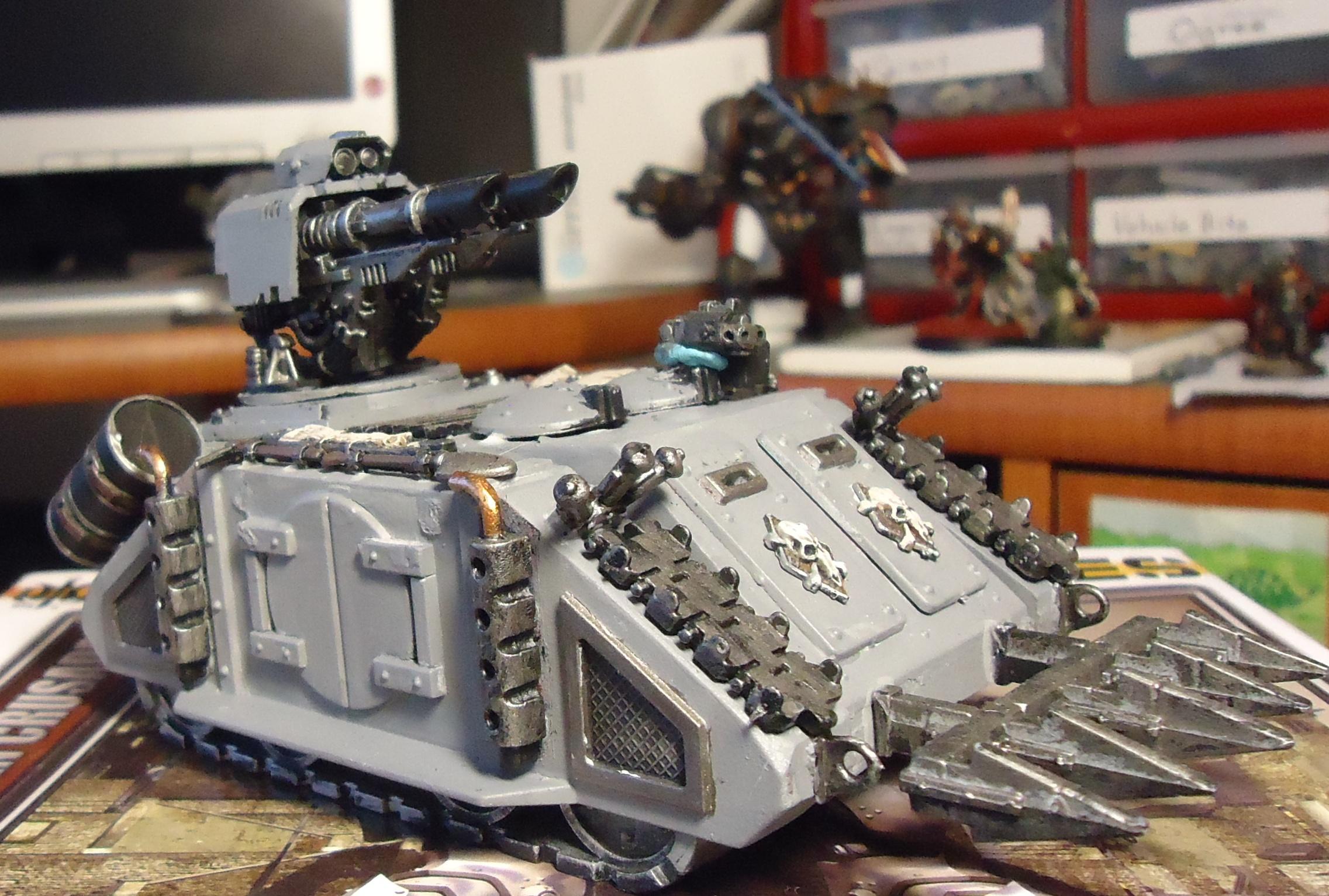 Razor Back, Space Marines, Space Wolves - razor back front right ...