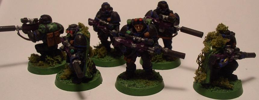 Squad "Little Raven" Scouts with Sniper Rifles