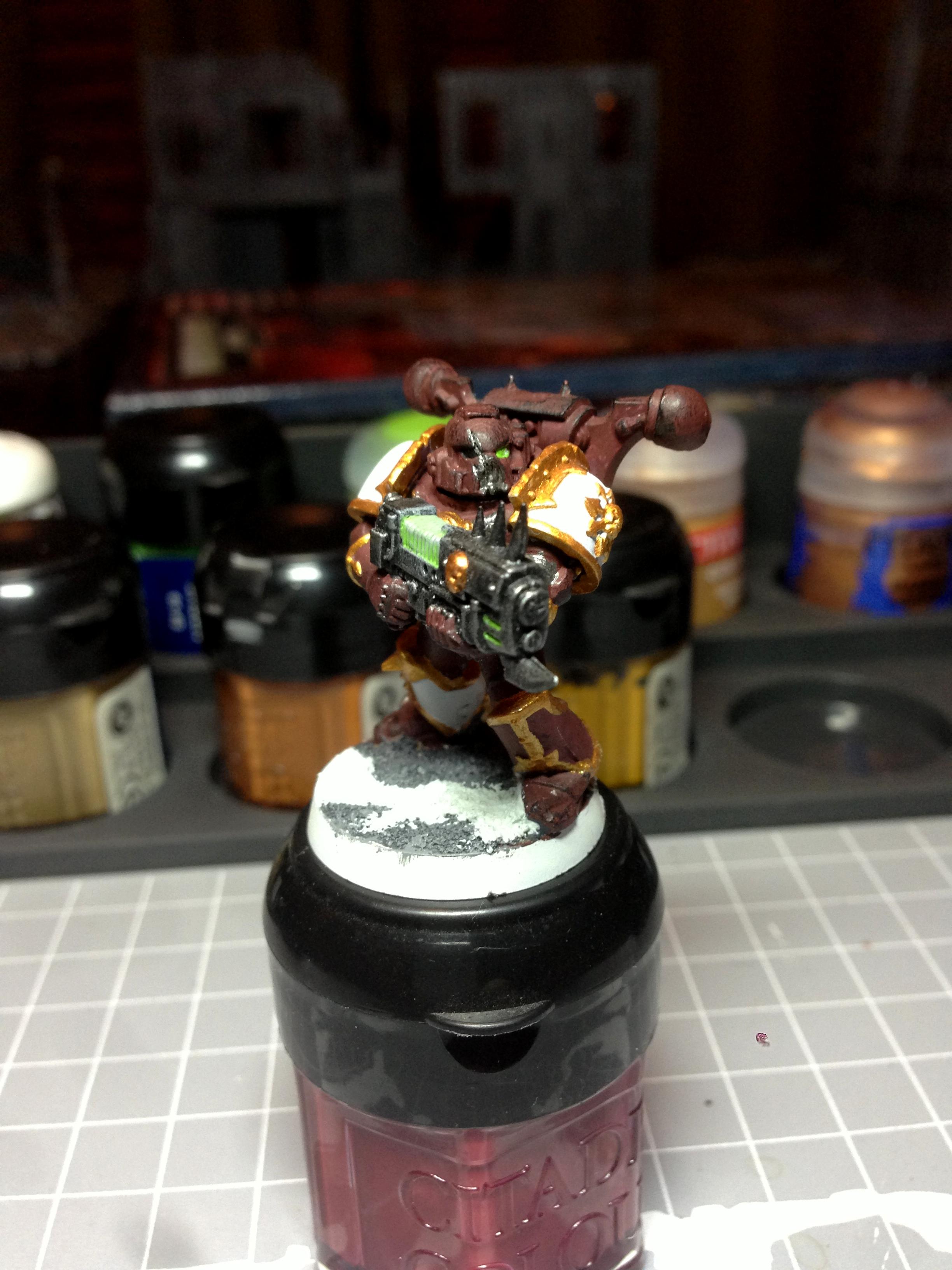 Chaos Space Marine Csm Plasma Gun Inevitable Faith