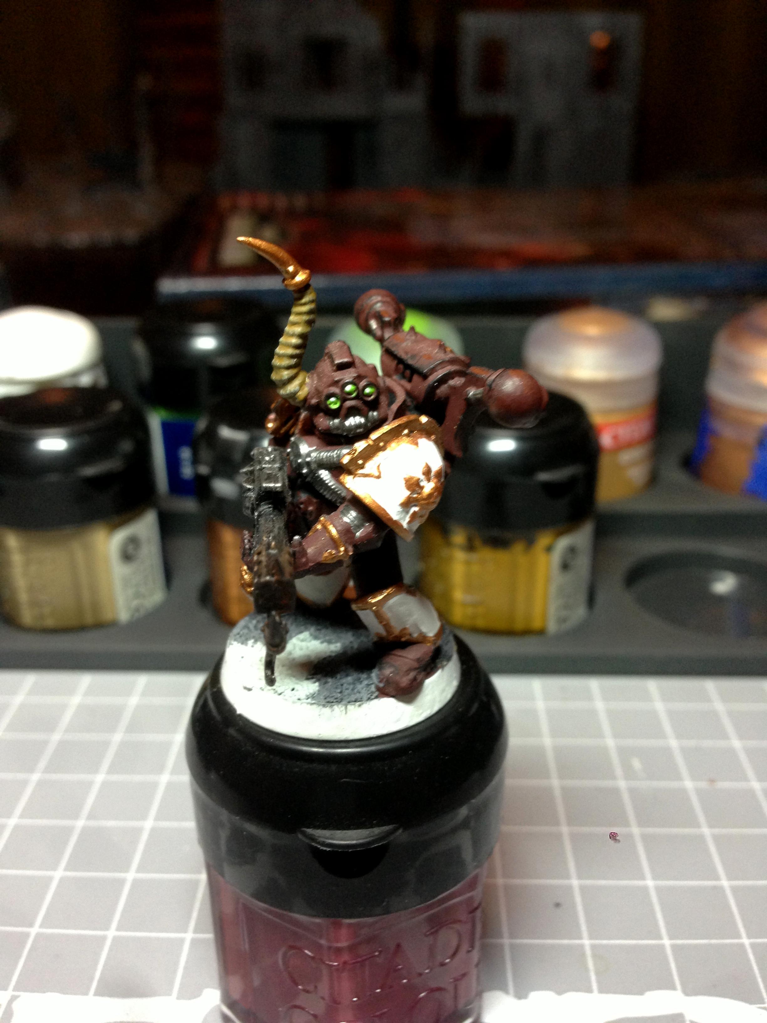 Chaos Space Marine Csm Flamer Inevitable Faith