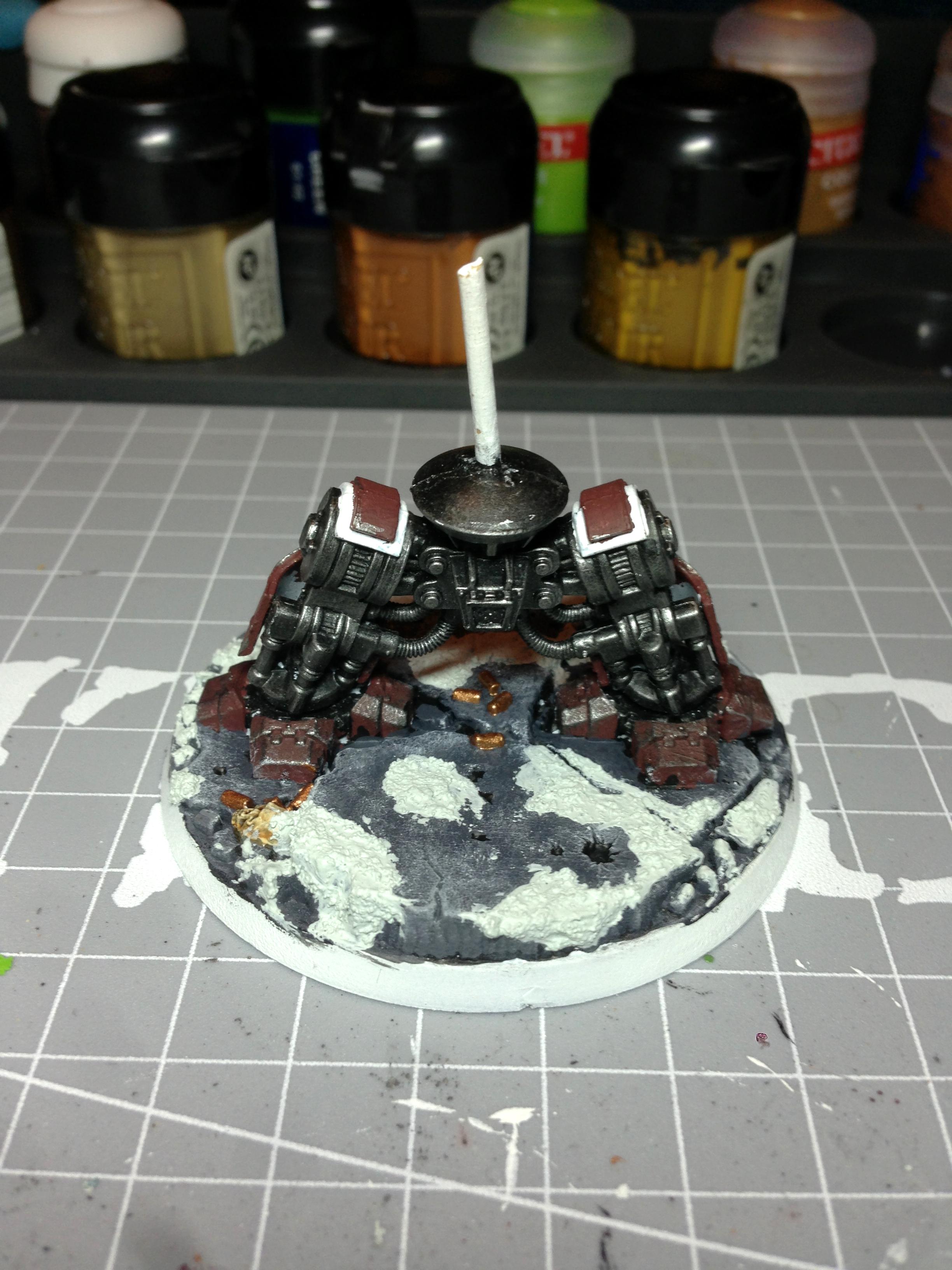 Chaos Space Marine Csm Dreadnaught Inevitable Faith