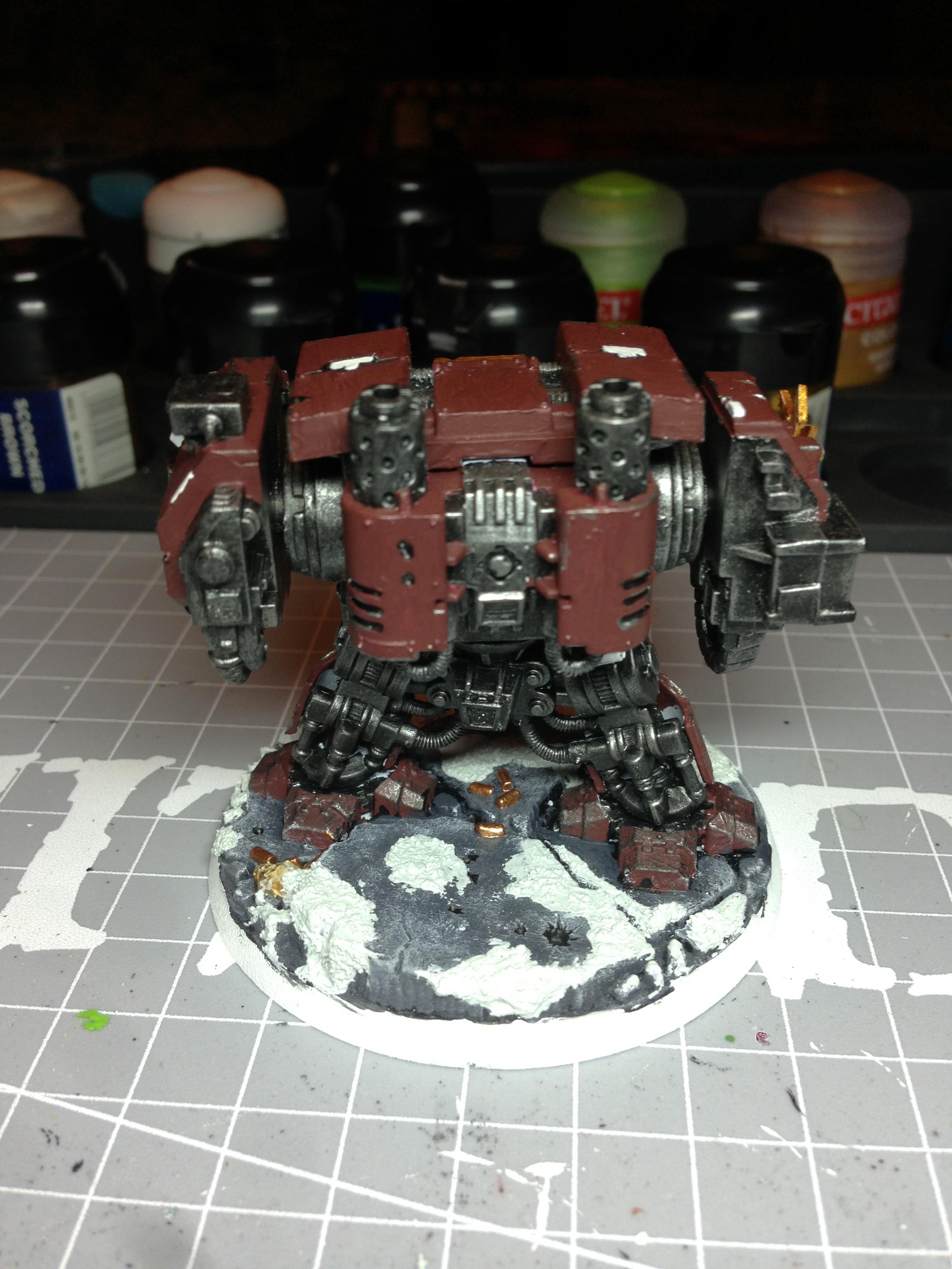 Chaos Space Marine Csm Dreadnaught Inevitable Faith