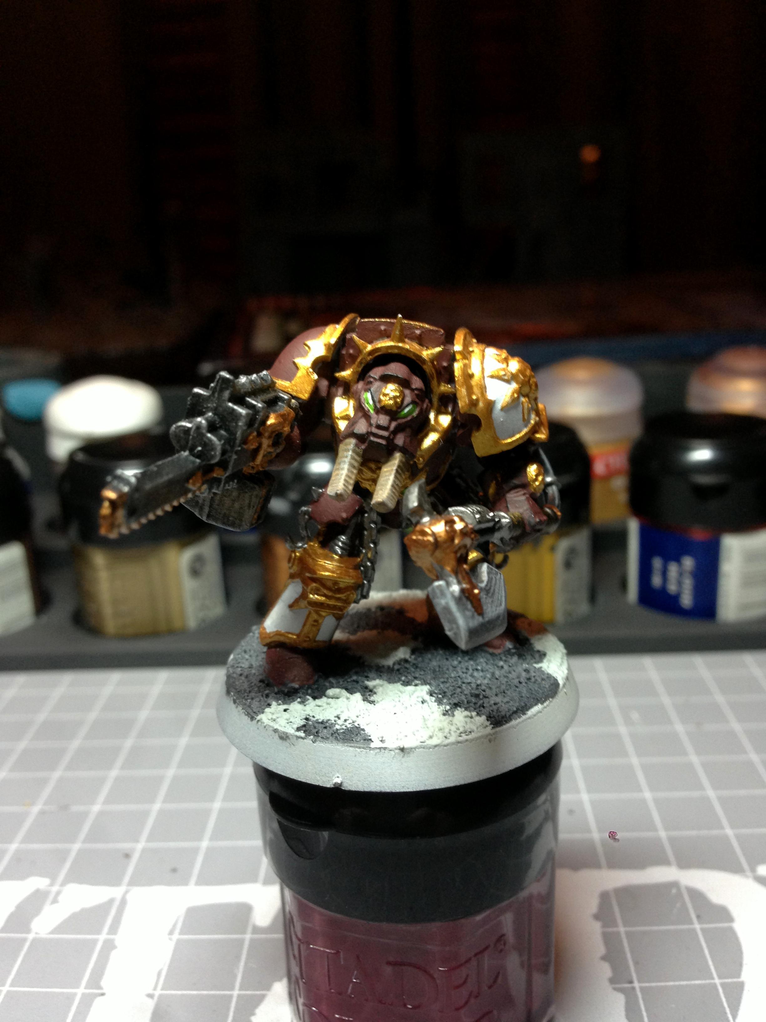 Chaos Space Marine Csm Terminator Inevitable Faith