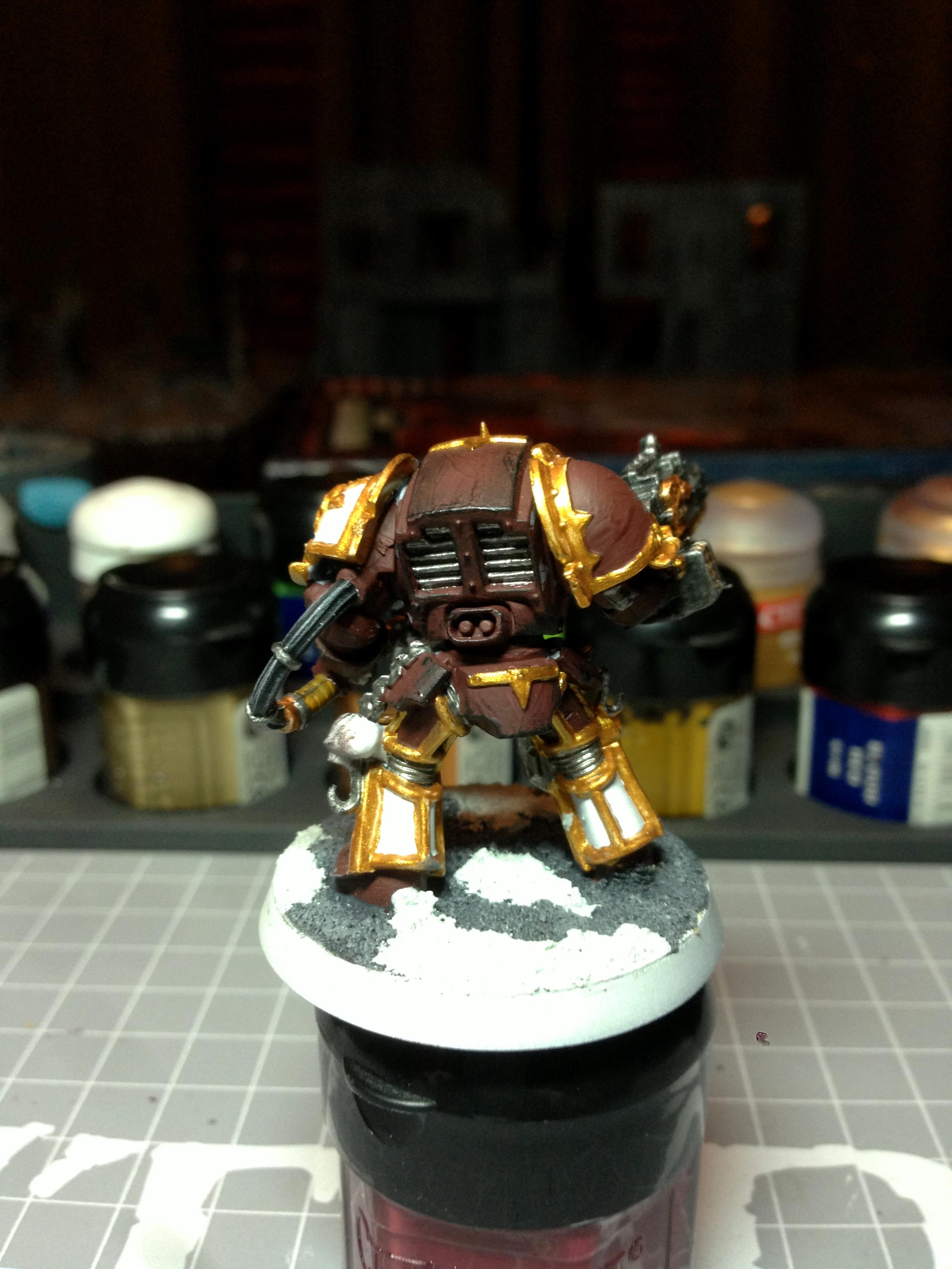 Chaos Space Marine Csm Terminator Inevitable Faith