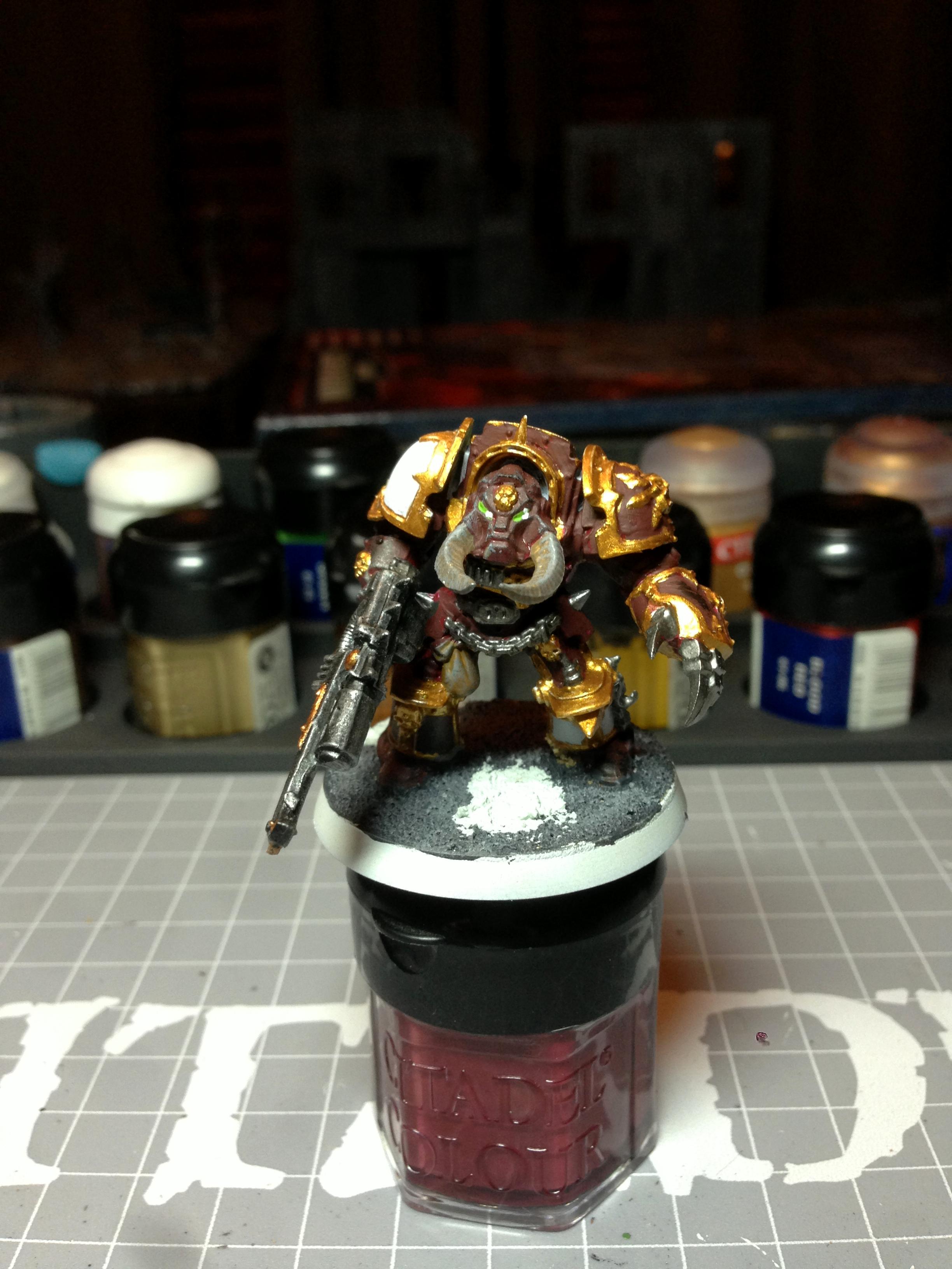 Chaos Space Marine Csm Terminator Inevitable Faith