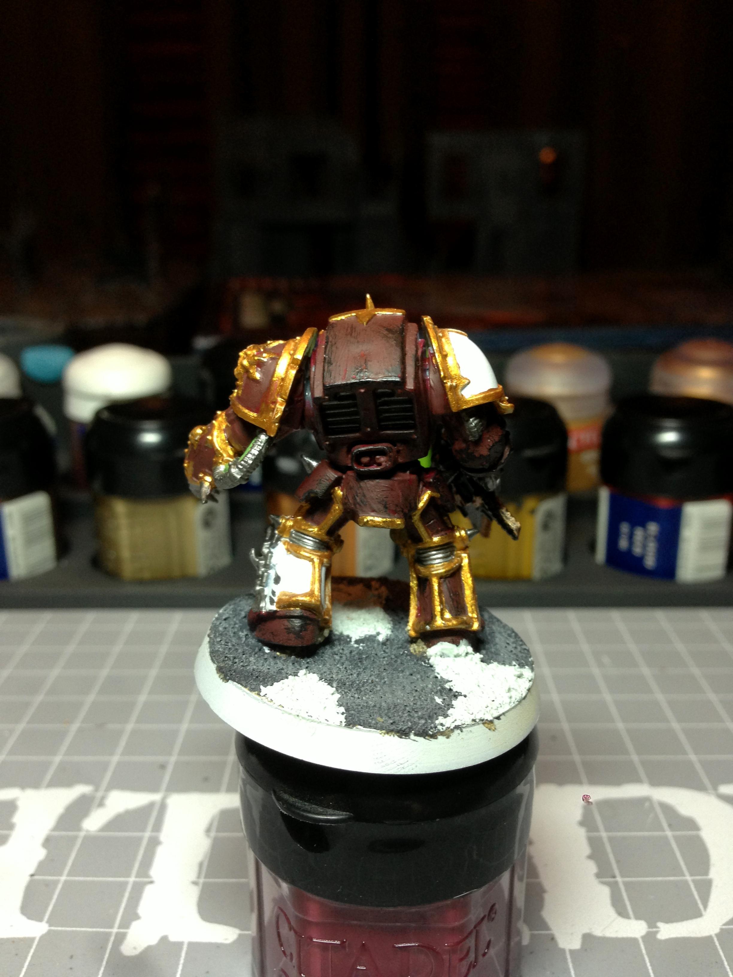 Chaos Space Marine Csm Terminator Inevitable Faith