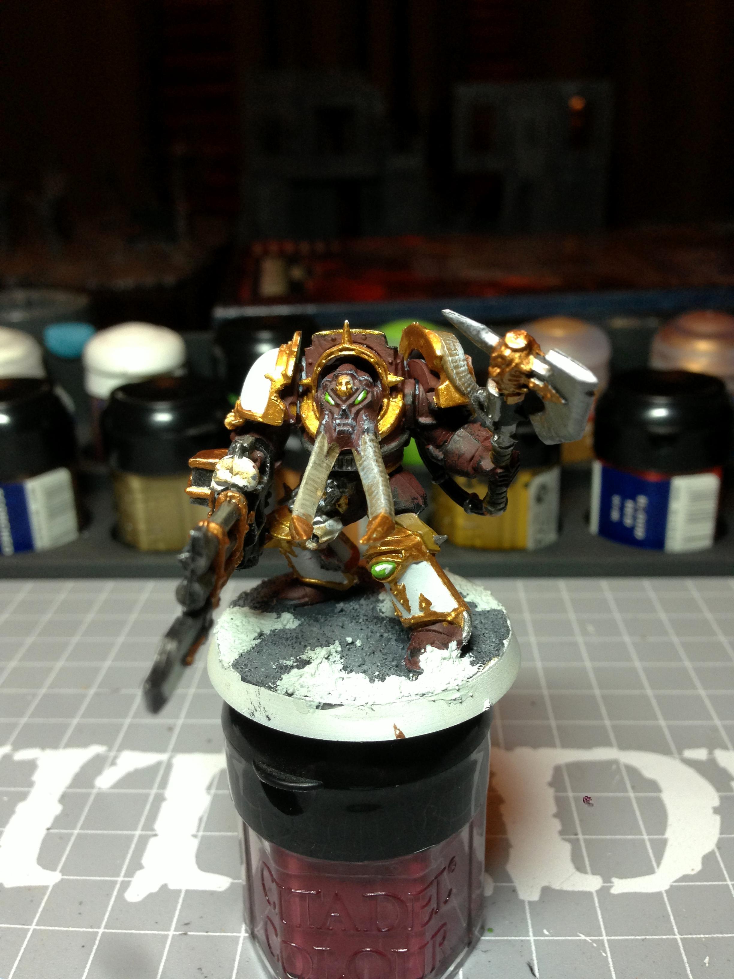 Chaos Space Marine Csm Terminator Inevitable Faith