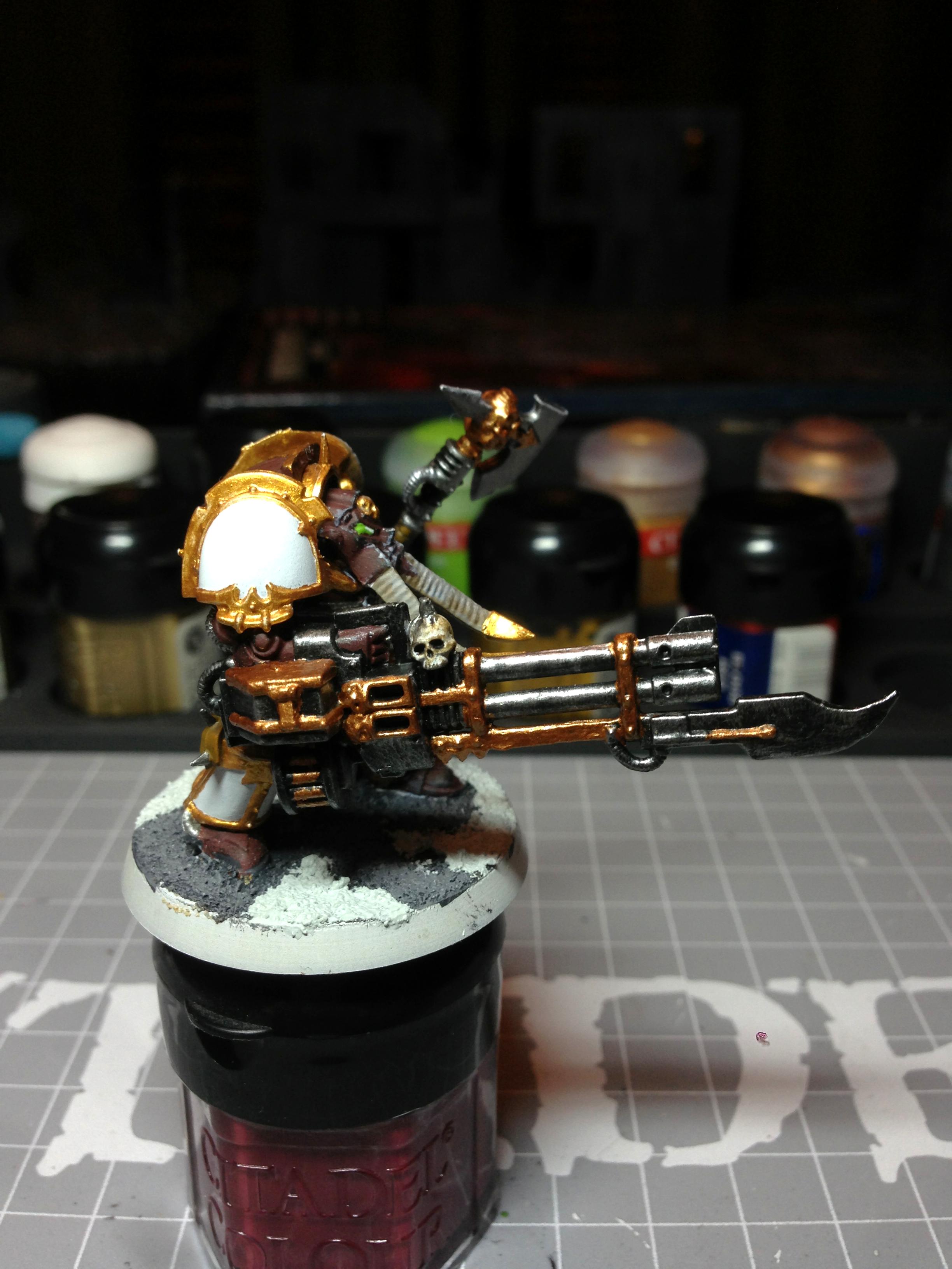 Chaos Space Marine Csm Terminator Inevitable Faith