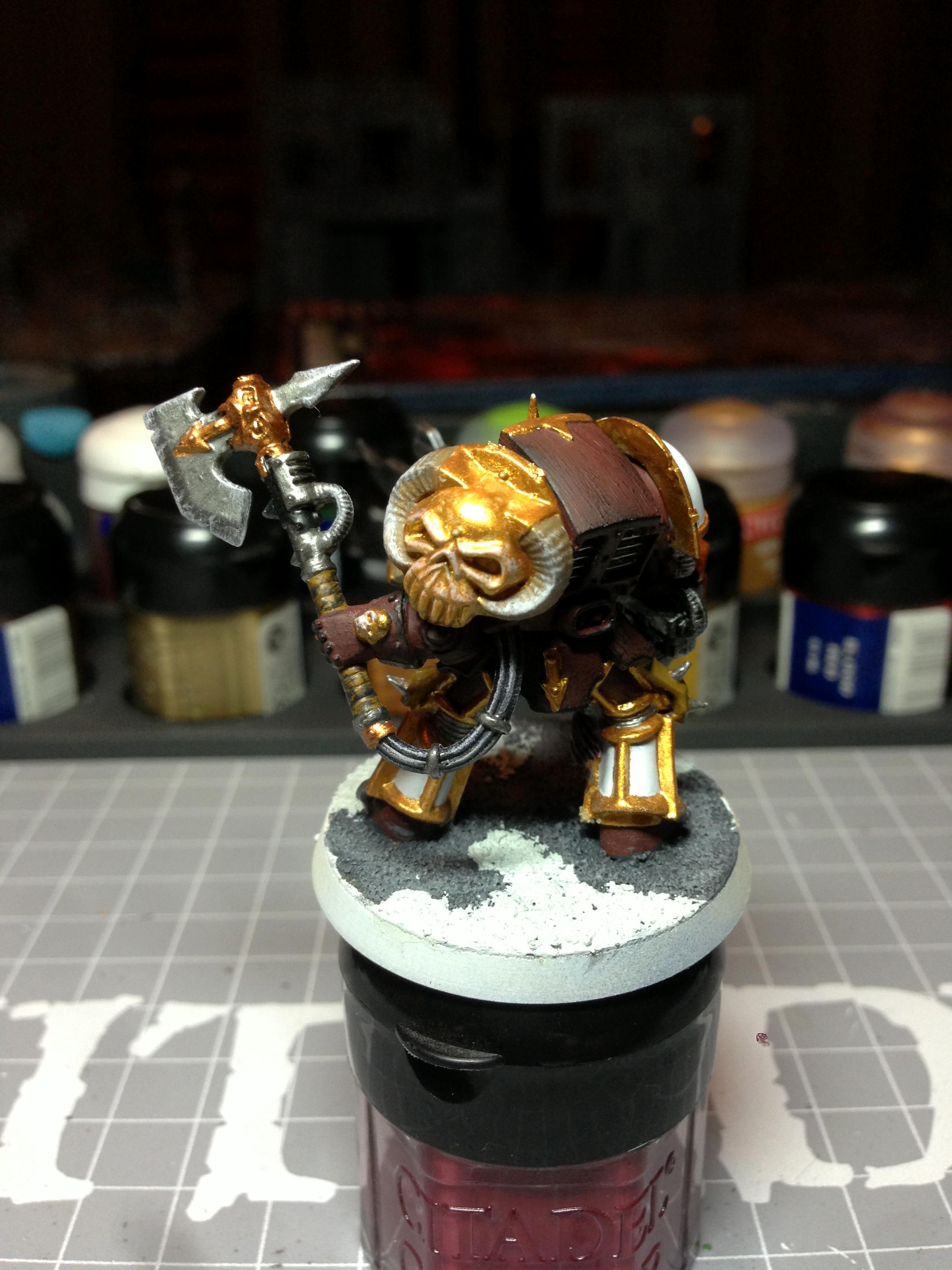 Chaos Space Marine Csm Terminator Inevitable Faith