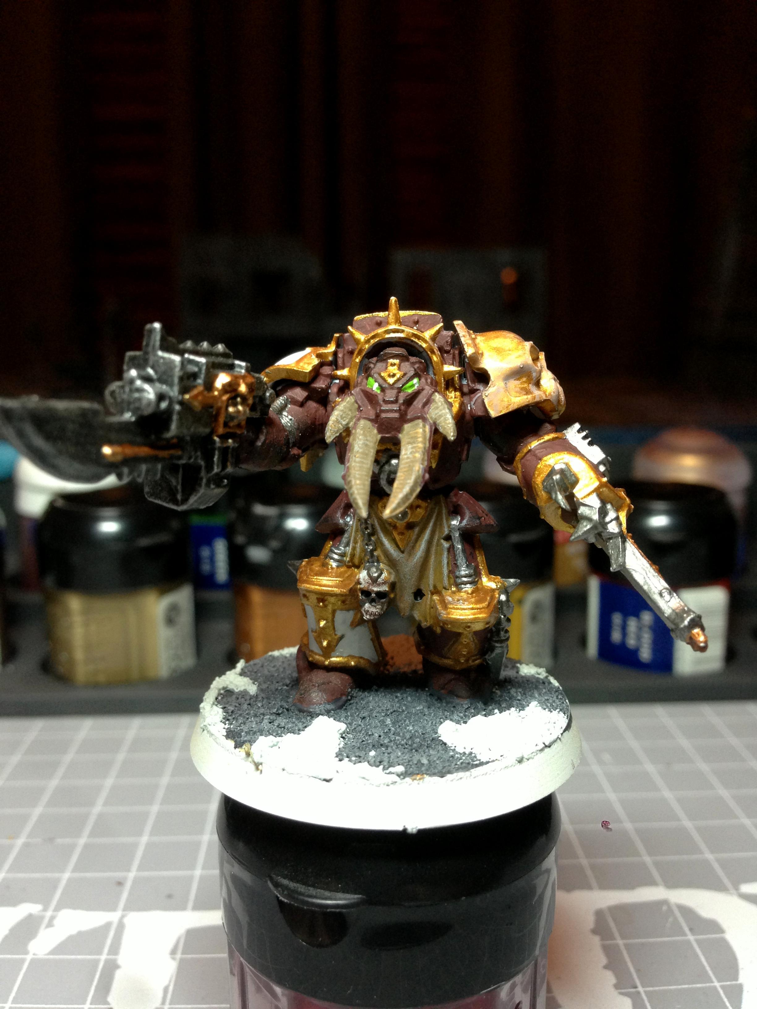 Chaos Space Marine Csm Terminator Inevitable Faith