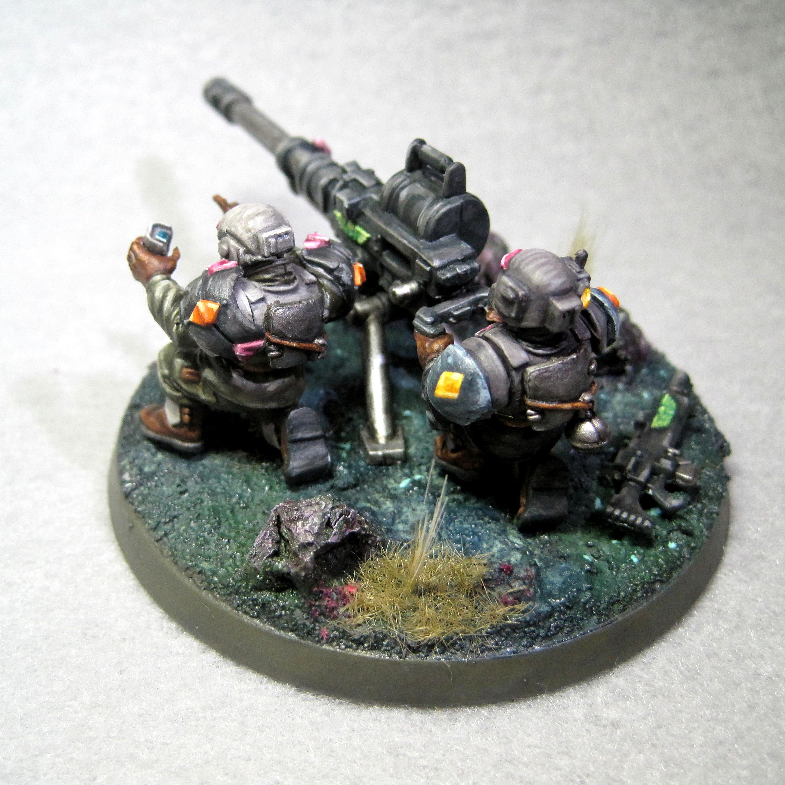 Autocannon, Imperial Guard, Inducted, Inquisitor, Veteran, Warhammer 40,000