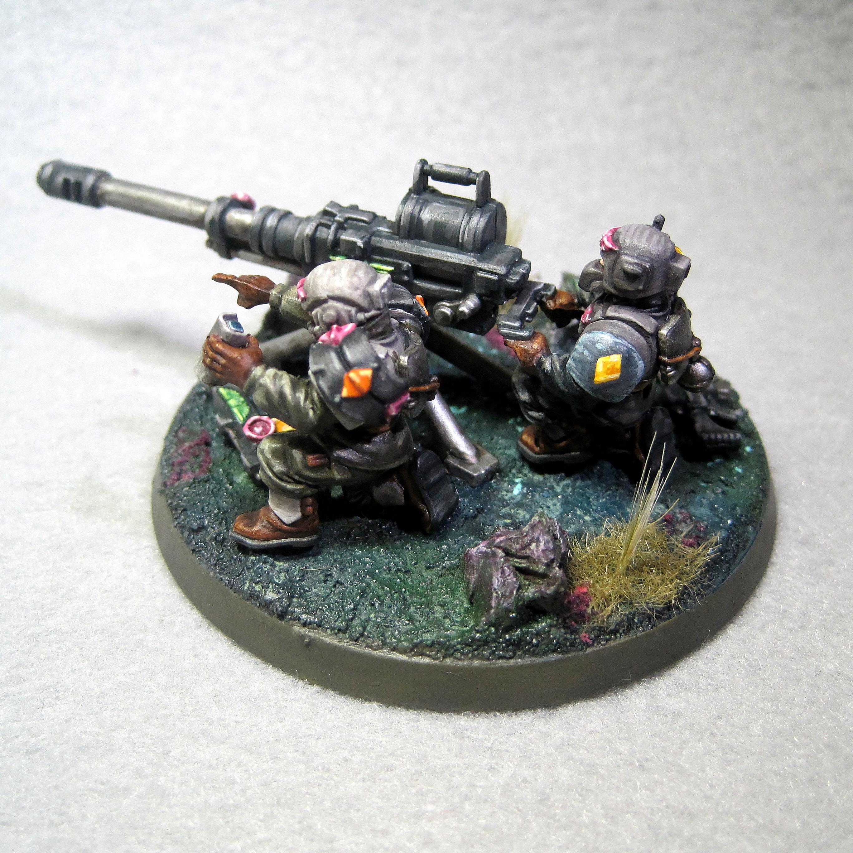 Autocannon, Imperial Guard, Inducted, Inquisitor, Veteran, Warhammer 40,000