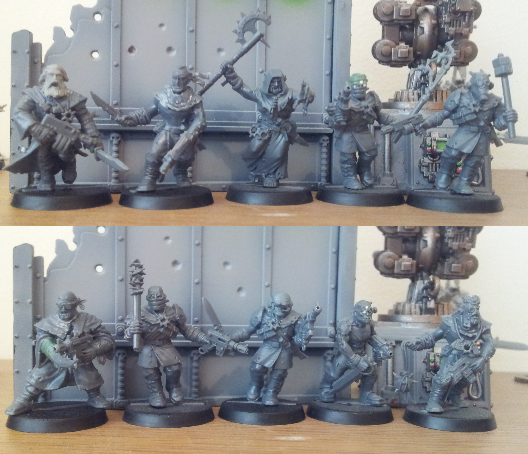 Chaos Space Marines, Cultists, Warhammer 40,000, Work In Progress