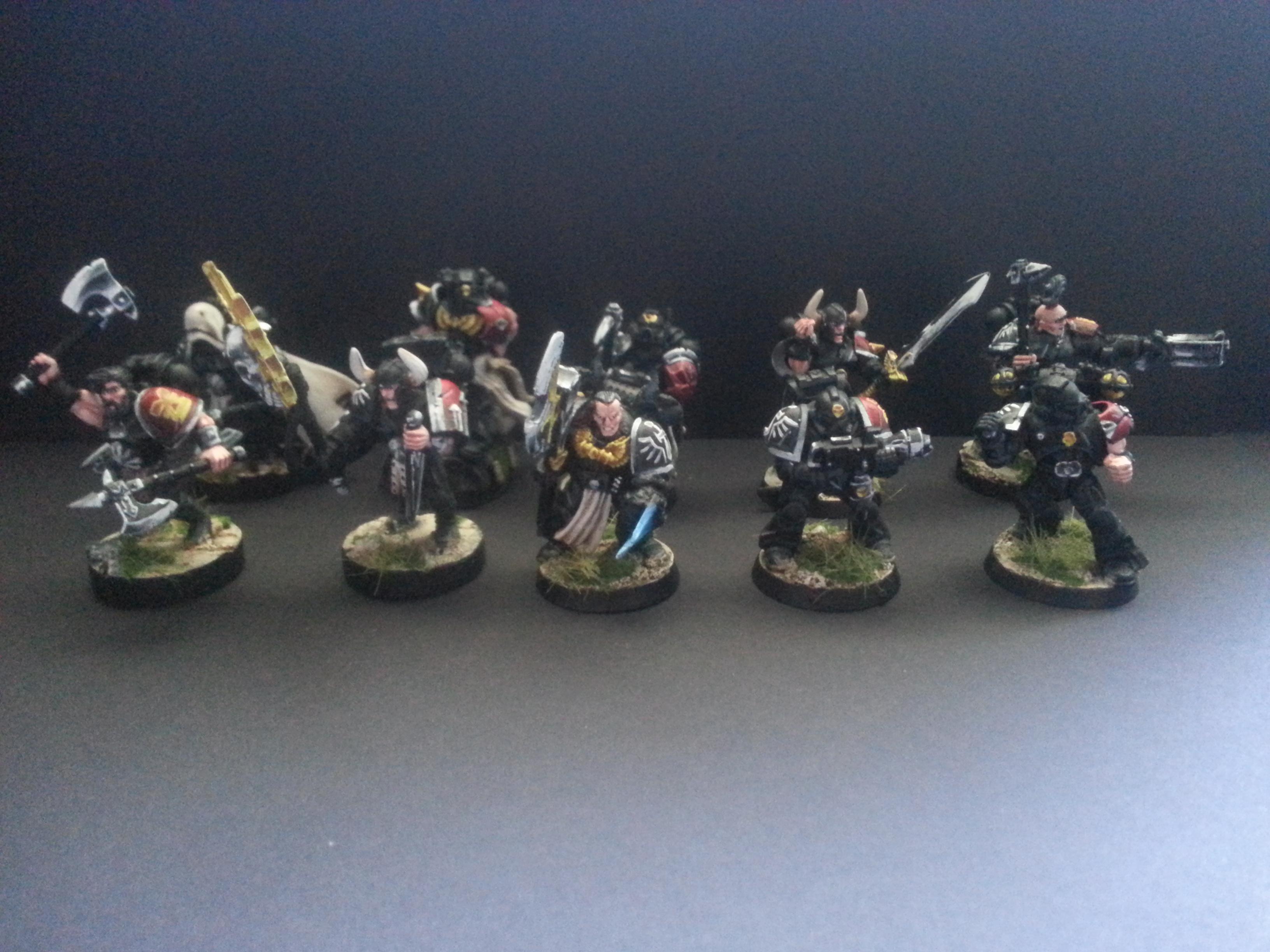 Chaos, Chaos Lord, Chaos Space Marines, Hellbrute, Khorne, Warhammer 40,000
