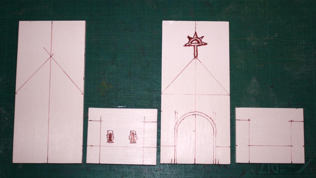 WiP - Chapel base pieces