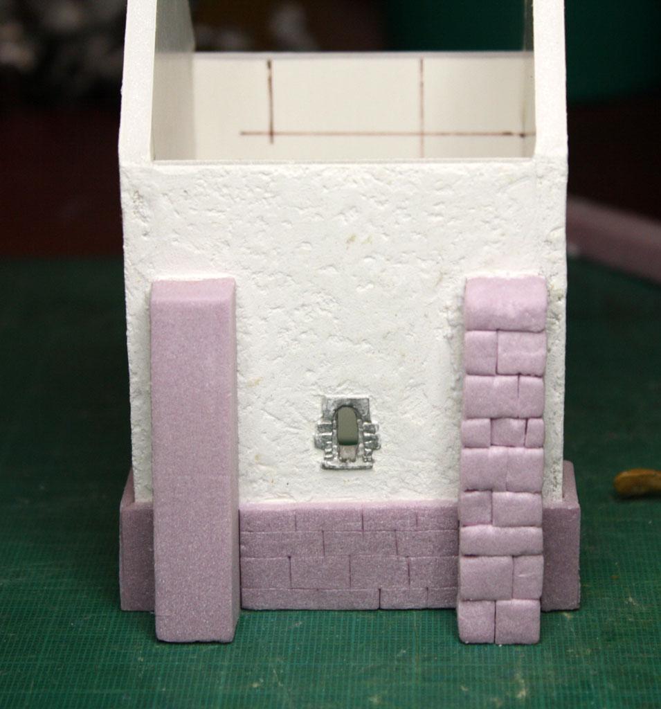 WiP - Chapel - Plaster and rock work