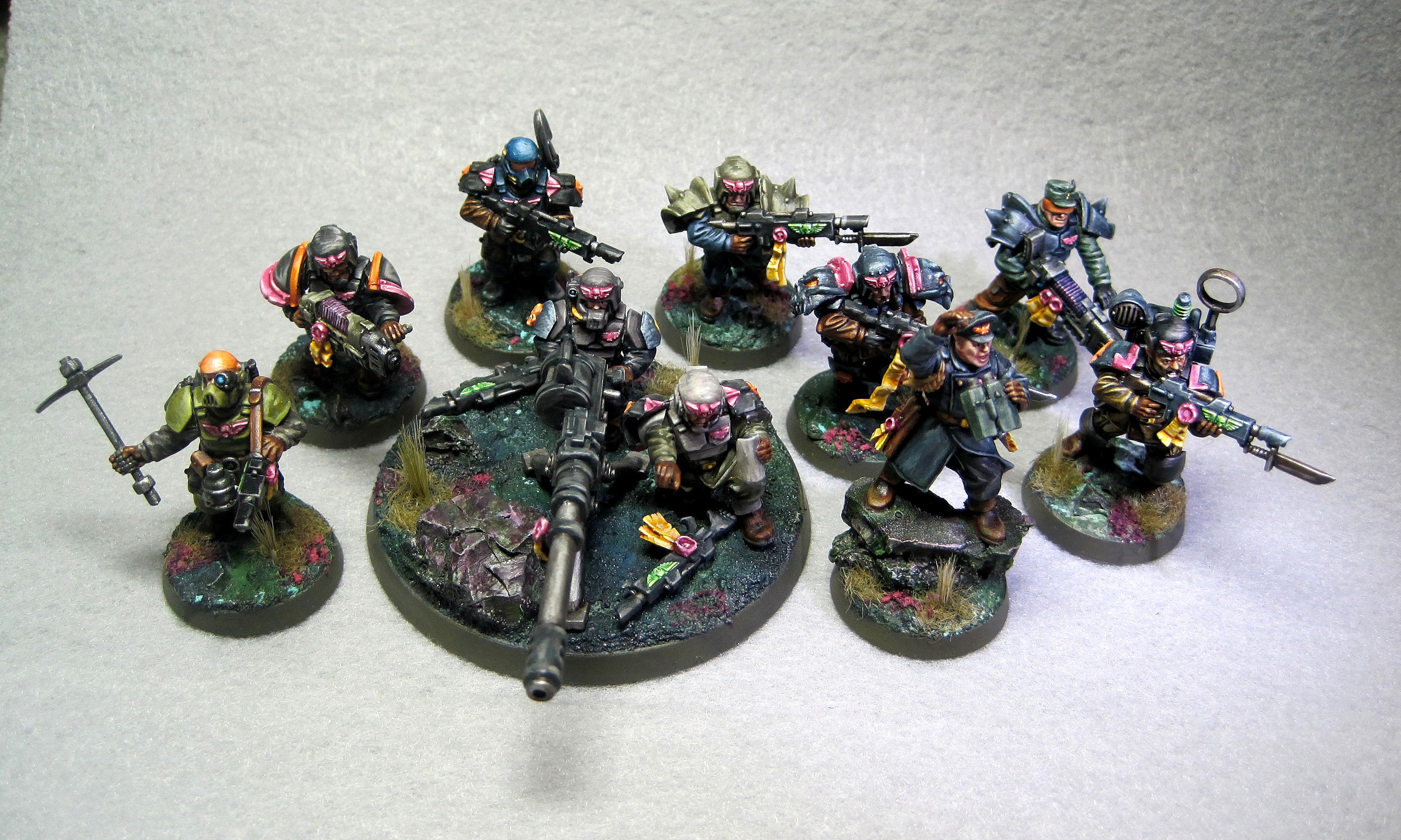 Imperial Guard, Inducted, Inquisitor, Veteran, Warhammer 40,000